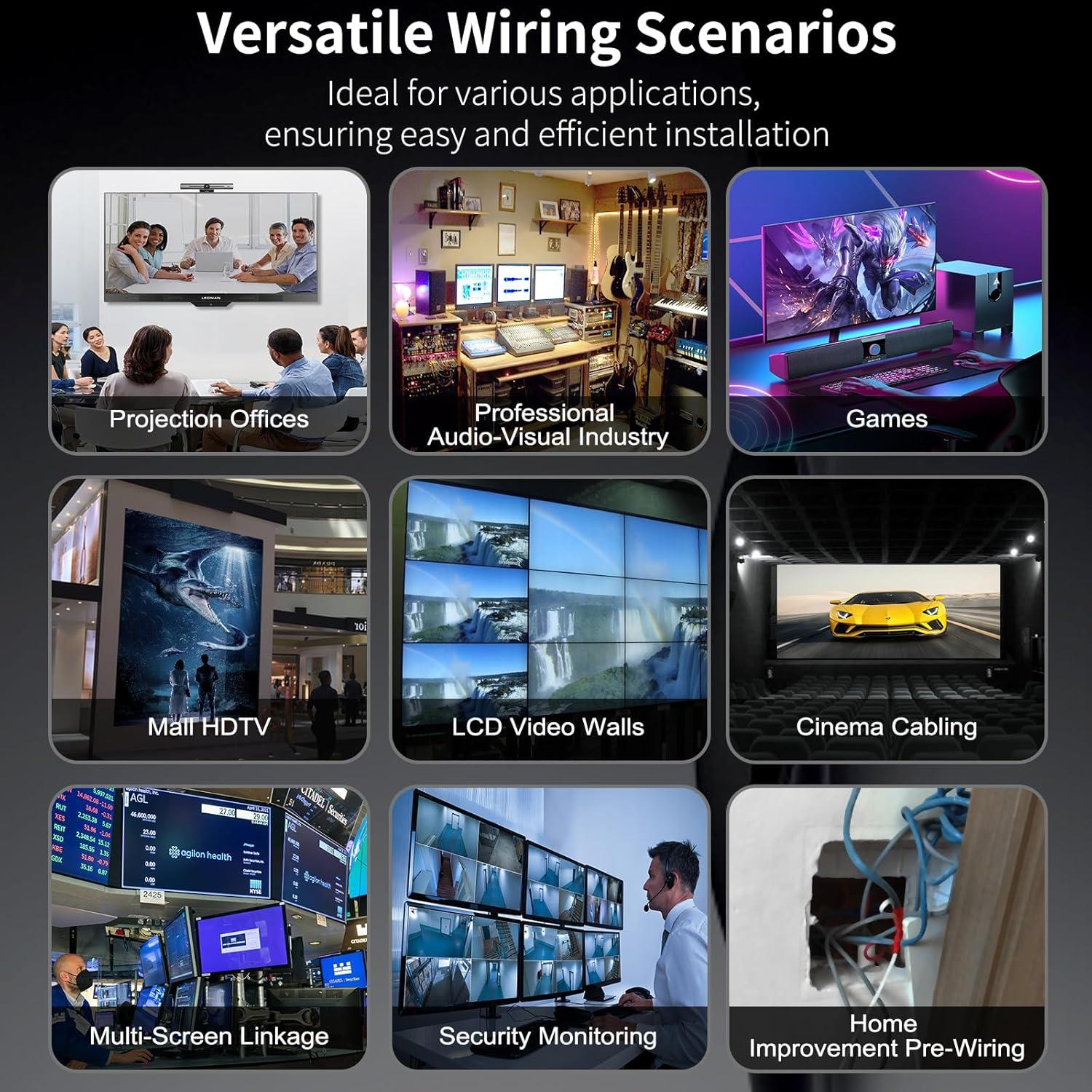 Cable HDMI 9.14 m ATZEBE 4K 60Hz Ultra Alta Velocidad