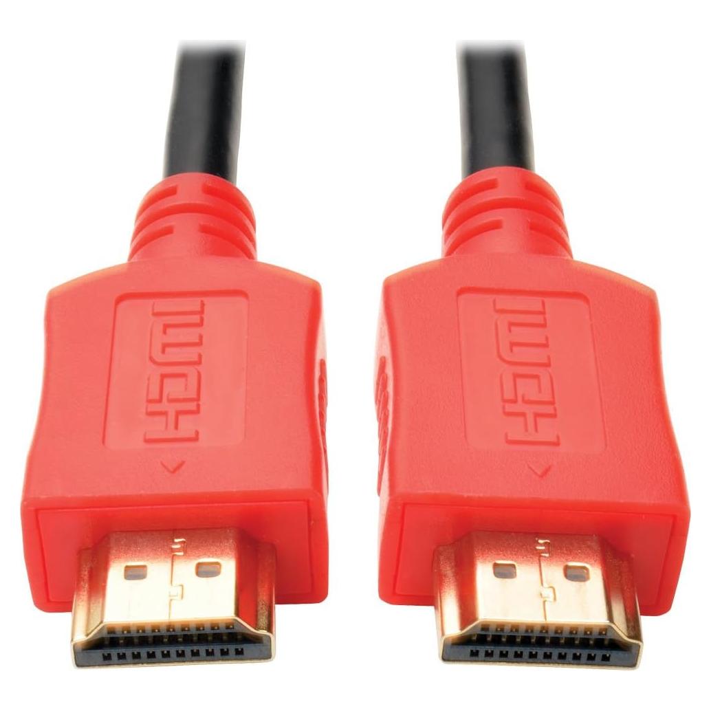 Cable HDMI Tripp Lite P568-010-RD 3 m Ultra HD 4K Rojo