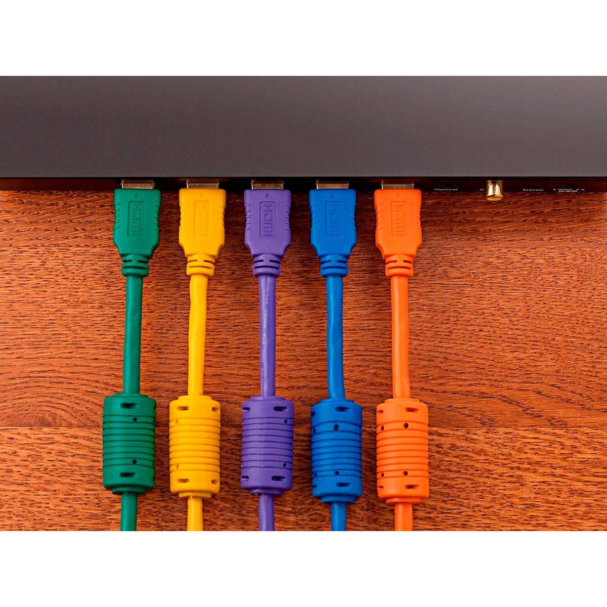 Cable HDMI 4K 60Hz Monoprice 6.1m Alta Velocidad Negro