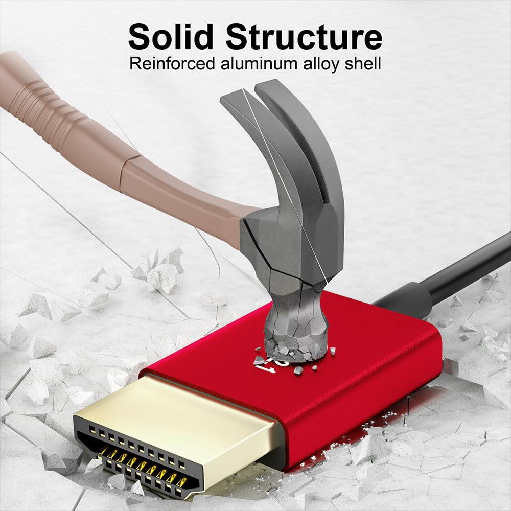 Cable HDMI 8K 2.1 Alvin 30cm-80cm Alta Velocidad Flexible