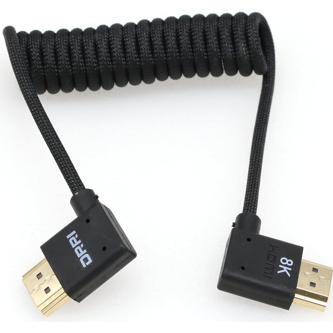 Cable HDMI 2.1 DRRI Trenzado 50cm 8K 60Hz para Cámaras