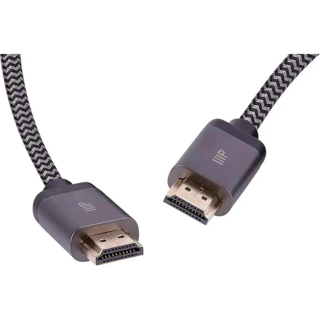 Cable HDMI 8K Monoprice 6.1m Trenzado Alta Velocidad CL2