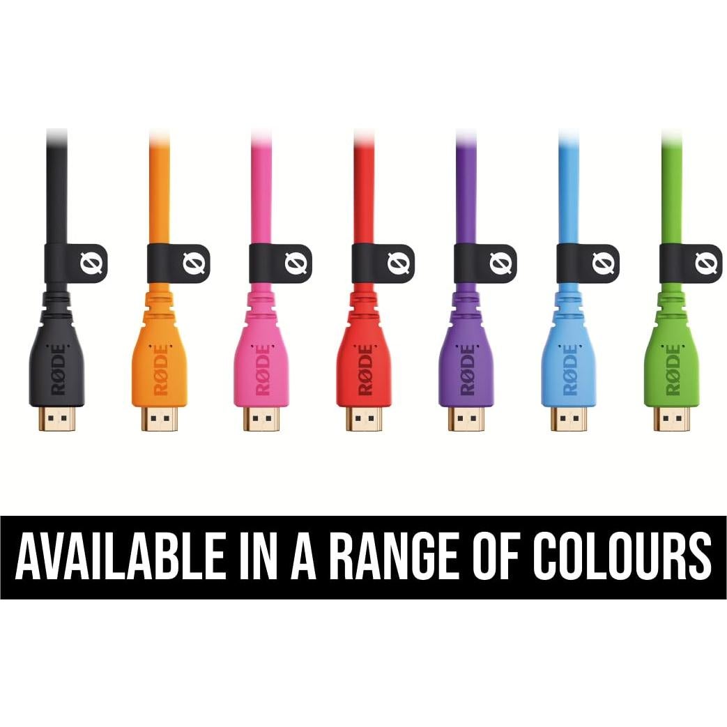 Cable HDMI Premium 3m RØDE Alta Velocidad 4K60 Rosa