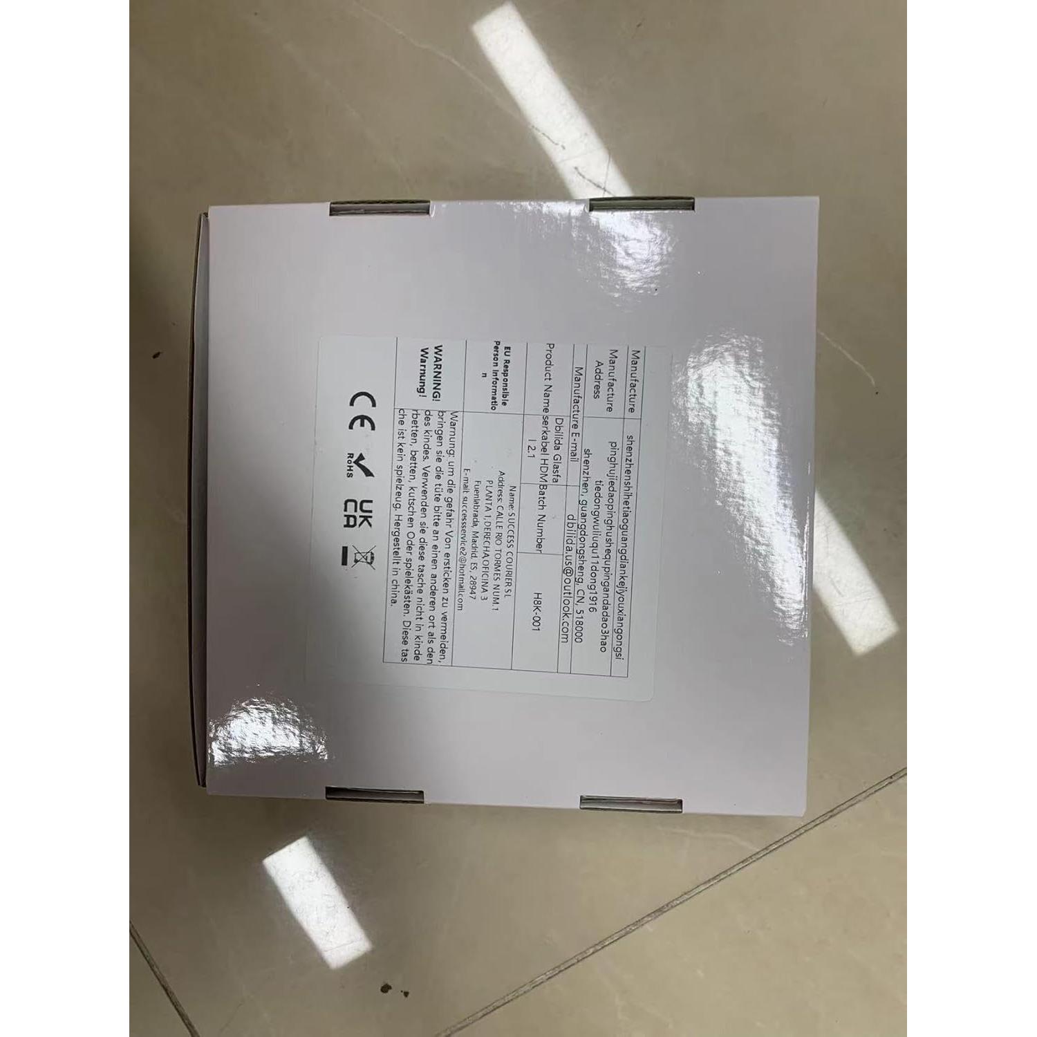 Cable HDMI 2.1 de fibra 8K 15.24m Dbilida 48Gbps