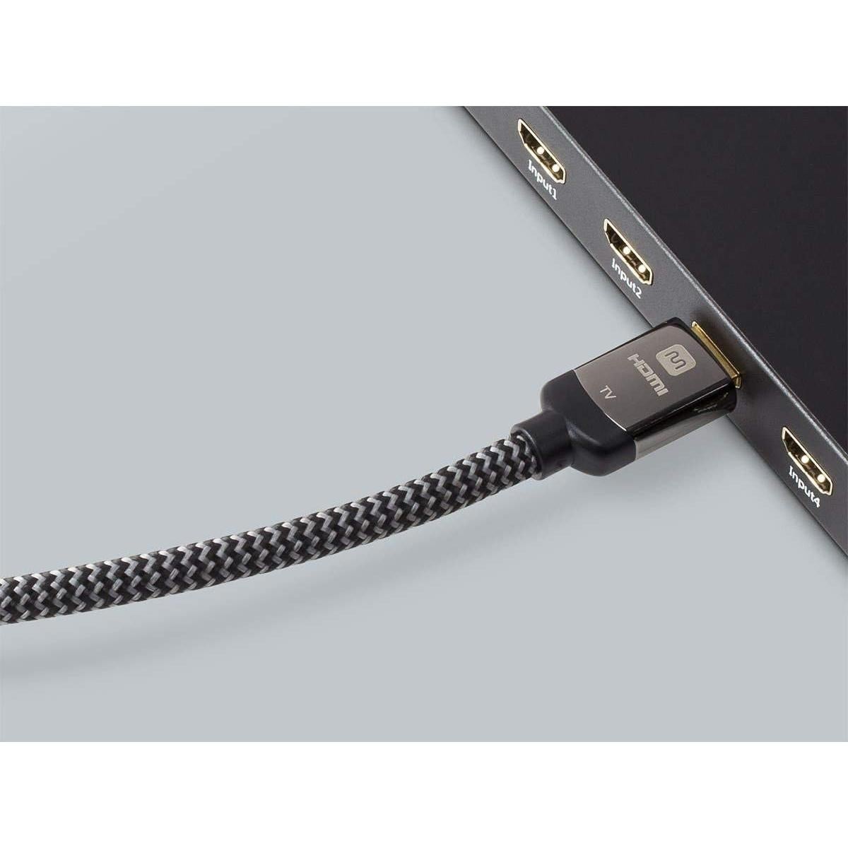 Cable HDMI Activo Monoprice 7.62m 4K 60Hz CL3 Trenzado