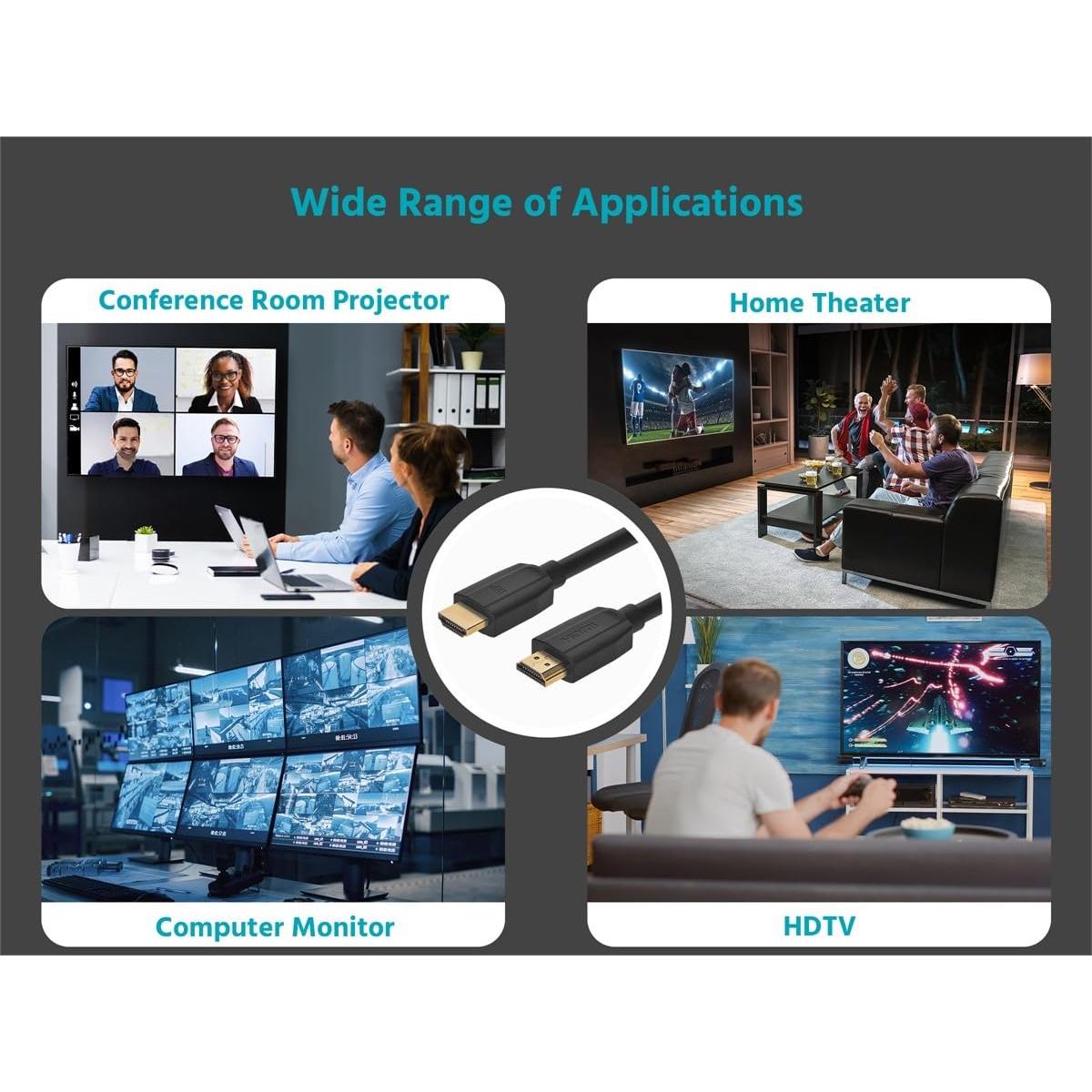 Cable HDMI Ultra 8K Monoprice 1.83m 48Gbps HDR Dinámico