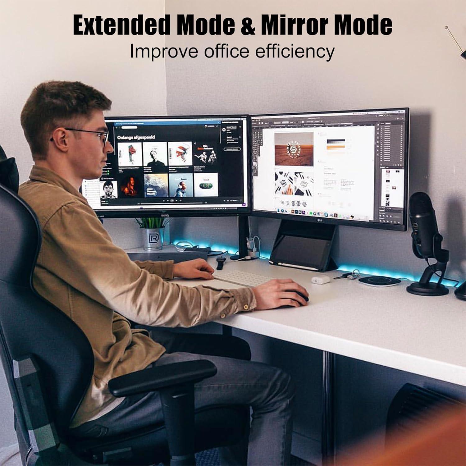 Cable HDMI 2.0 1.83M RyzzRooa Paquete de 2 Alta Velocidad 4K