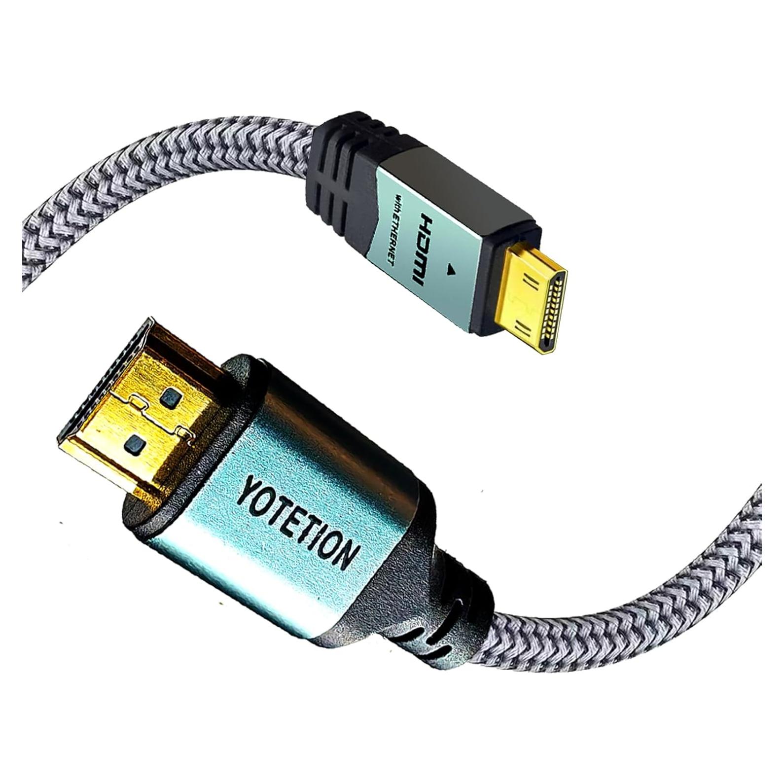 Cable Mini HDMI a HDMI 9.14m LJ 4K 60Hz Alta Velocidad