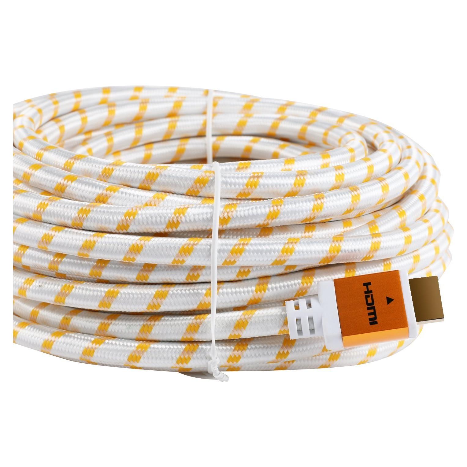 Cable HDMI 15.2m CableVantage Chapado en Oro 1080P 3D