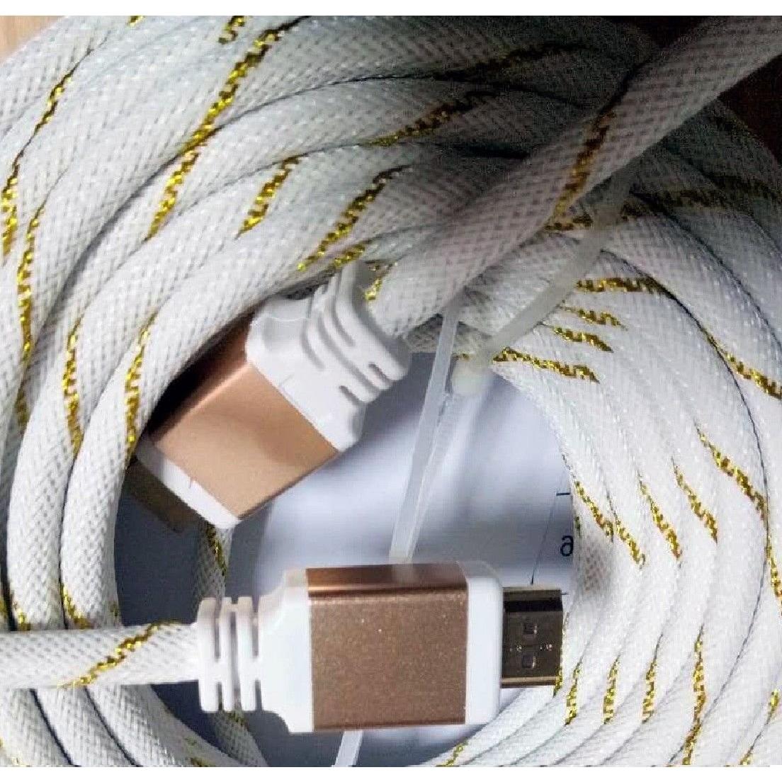 Cable HDMI 15.2m CableVantage Chapado en Oro 1080P 3D