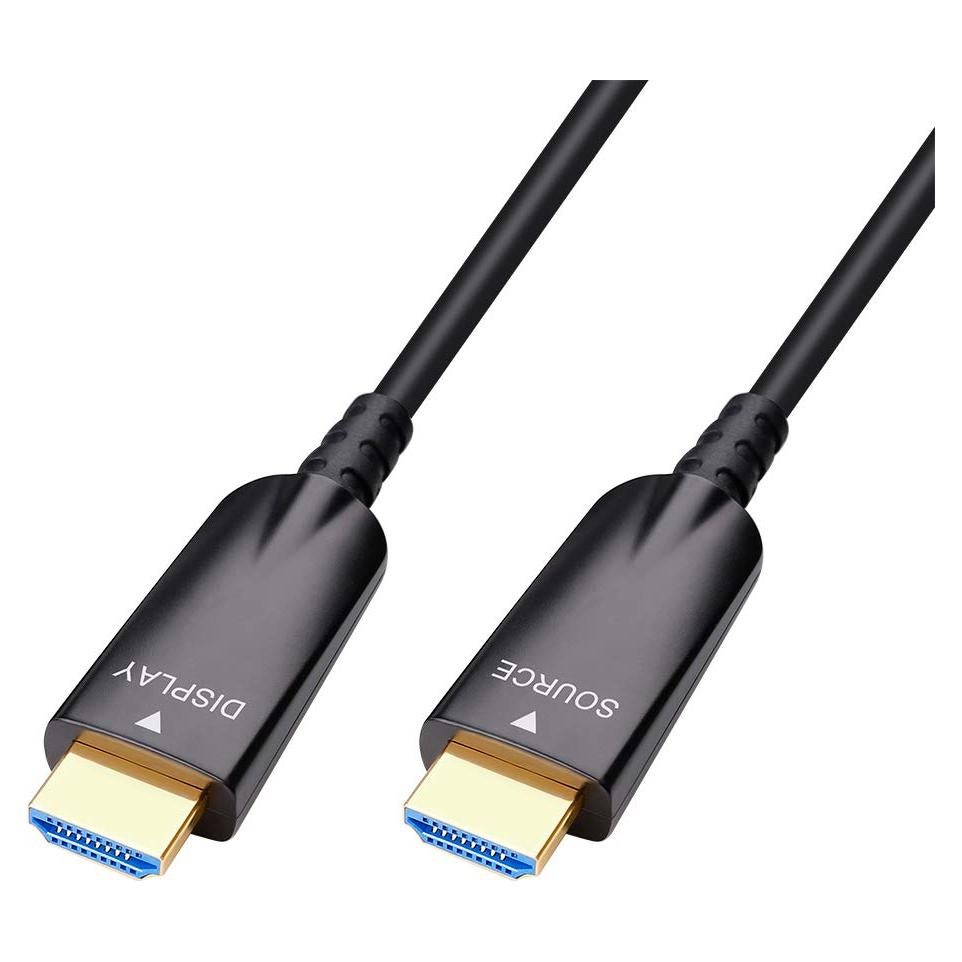 Cable HDMI de fibra óptica DTech 10m 4K 60Hz alta velocidad