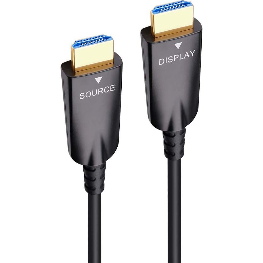 Cable HDMI de fibra óptica DTech 10m 4K 60Hz alta velocidad