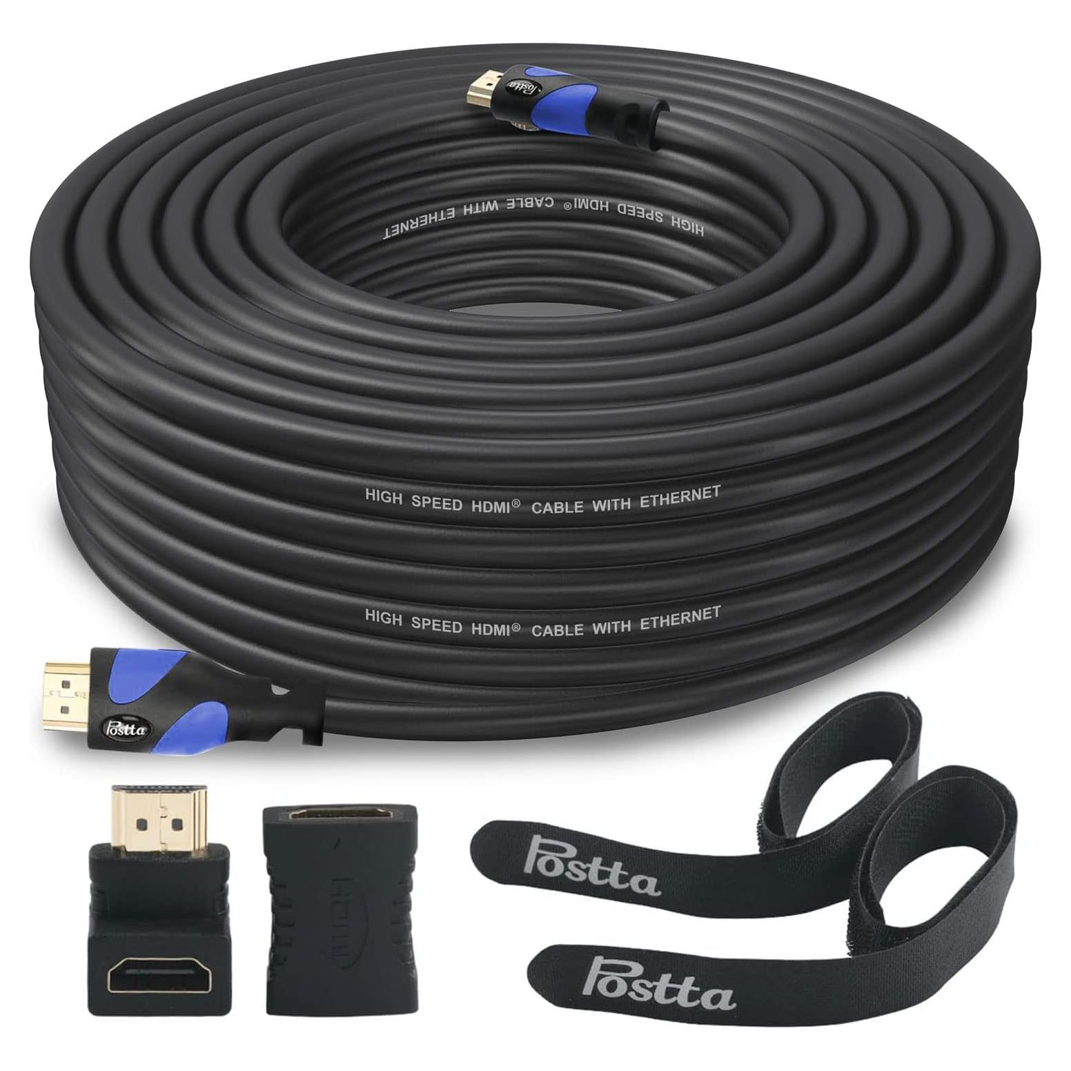 Cable HDMI 2.0 Postta 15.24m Alta Velocidad 4K 18Gbps
