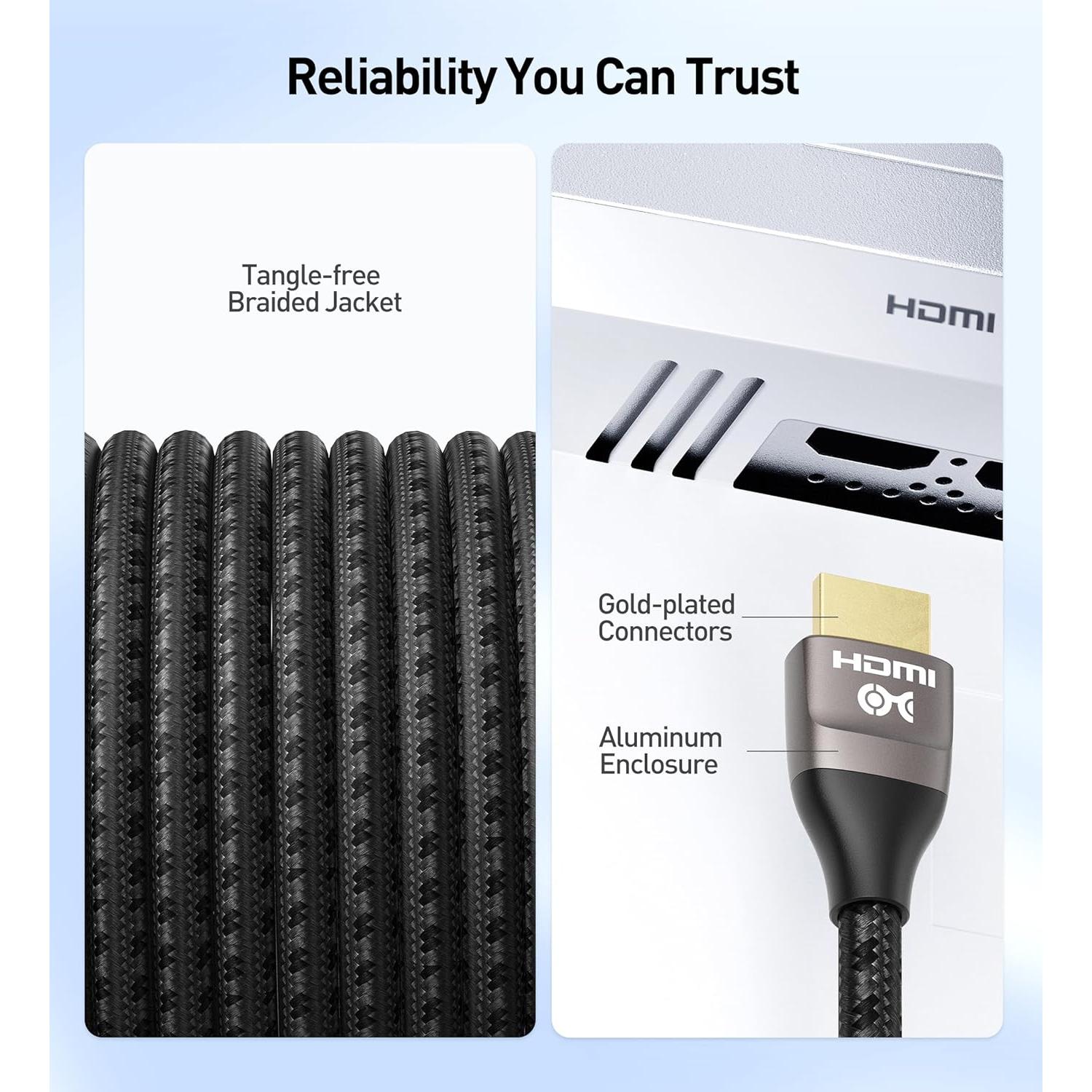 Cable de Extensión HDMI 8K Cable Matters 0.3m Negro