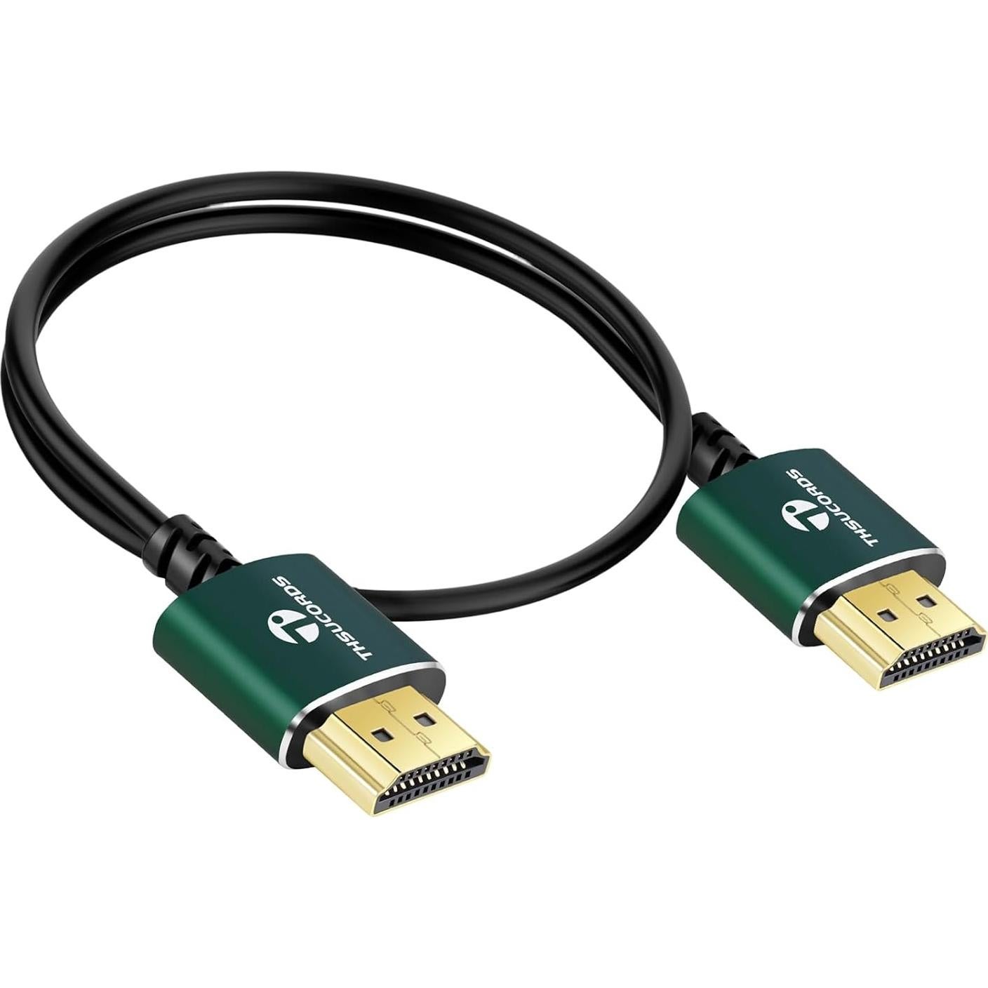 Cable HDMI delgado Thsucords 7.62m 4K 60Hz alta velocidad