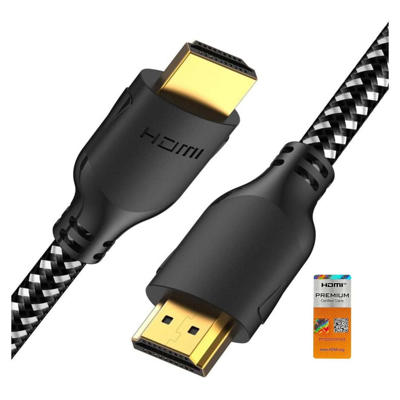 Cable HDMI 4K 3m Diseño Consciente - Alta Velocidad, Nylon Trenzado