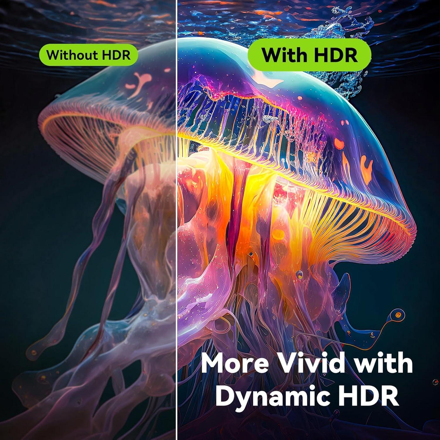 Cable HDMI 2.1 FIBBR 8K 2m 48Gbps para PS4/PS5 Xbox