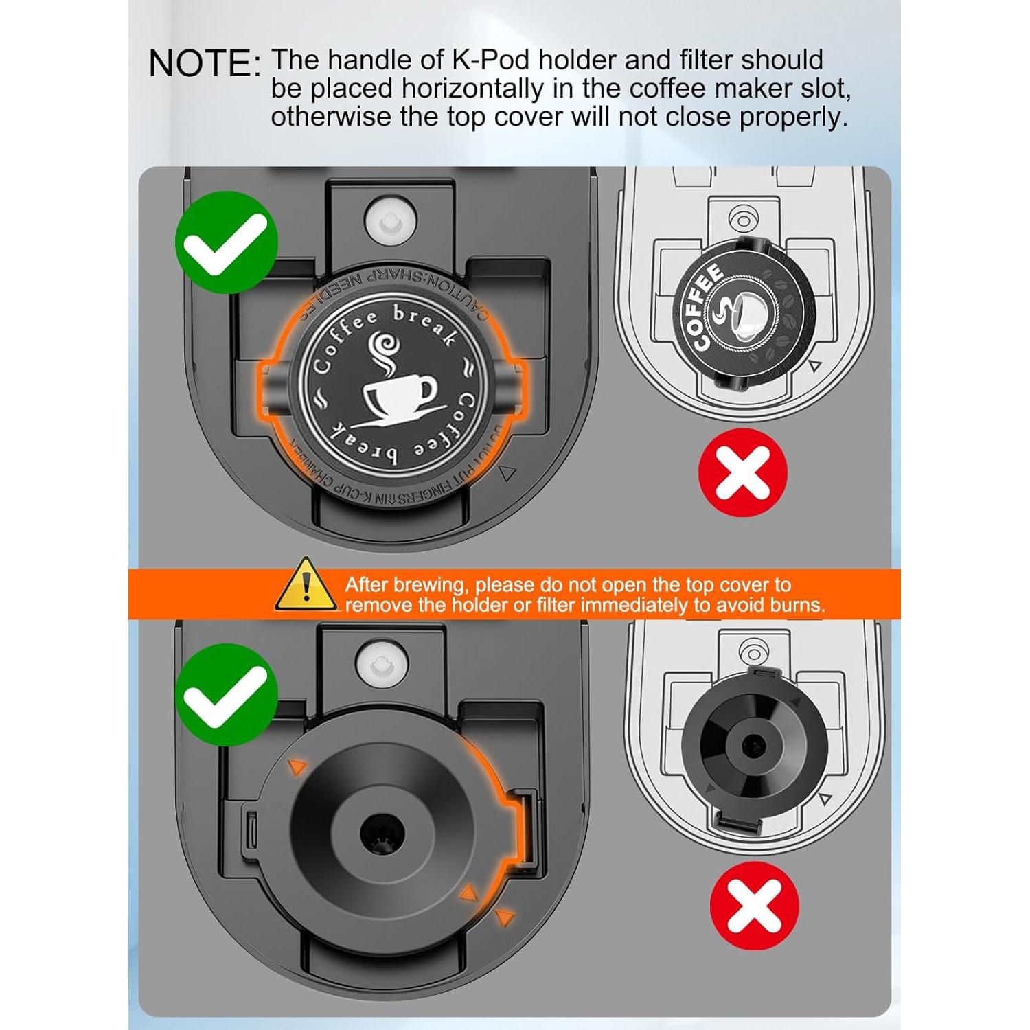 Cafetera de una Taza Karosie Negra, Automática, 177-355 ml
