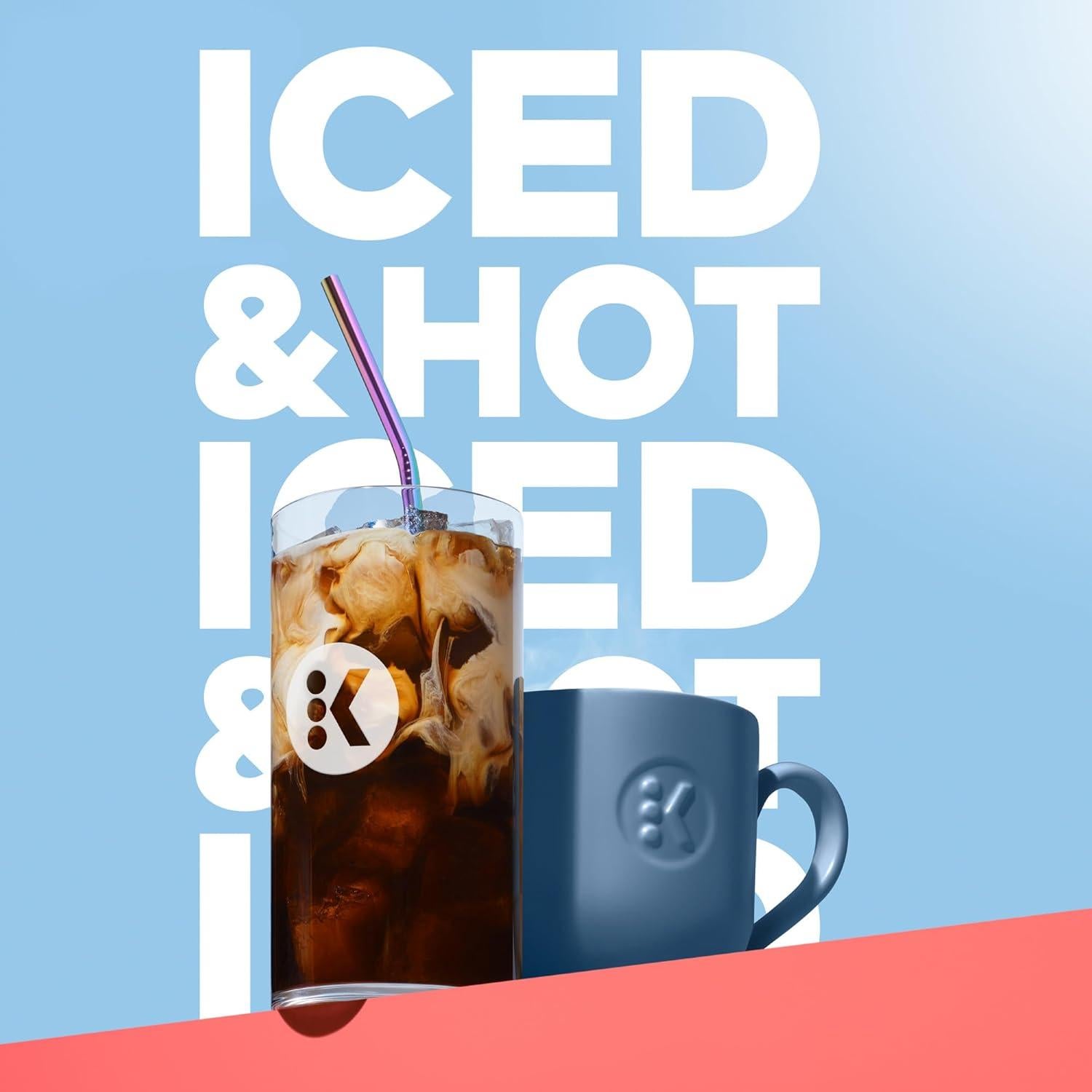 Cafetera Keurig K-Iced Gris, Prepara Café Helado y Caliente