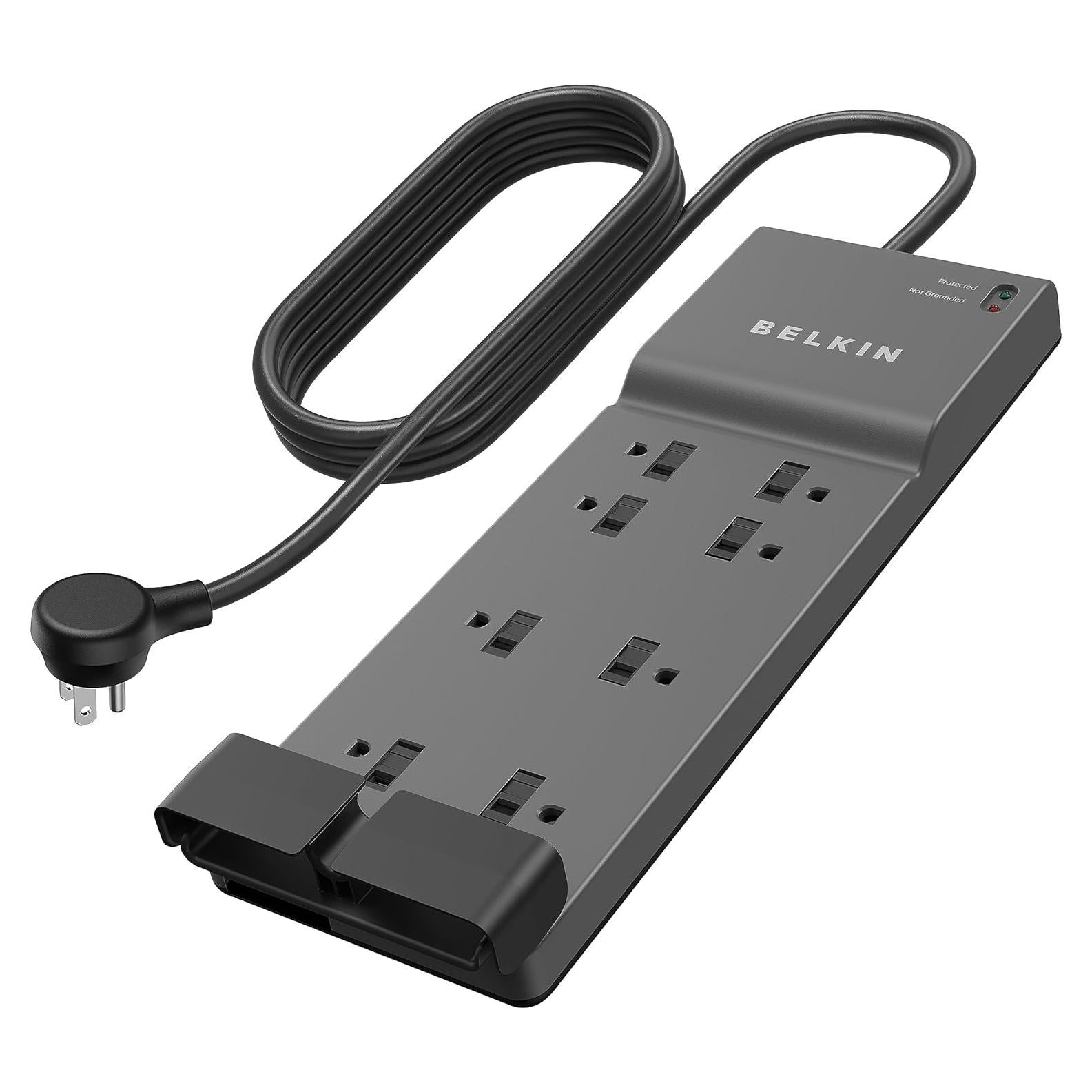 Protector de Sobretensión Belkin 8 Salidas 3550 Julios 1.83m