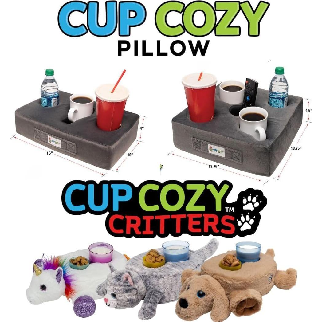 Cojín para Tazas Cojín Gris 3 Agujeros Aislante