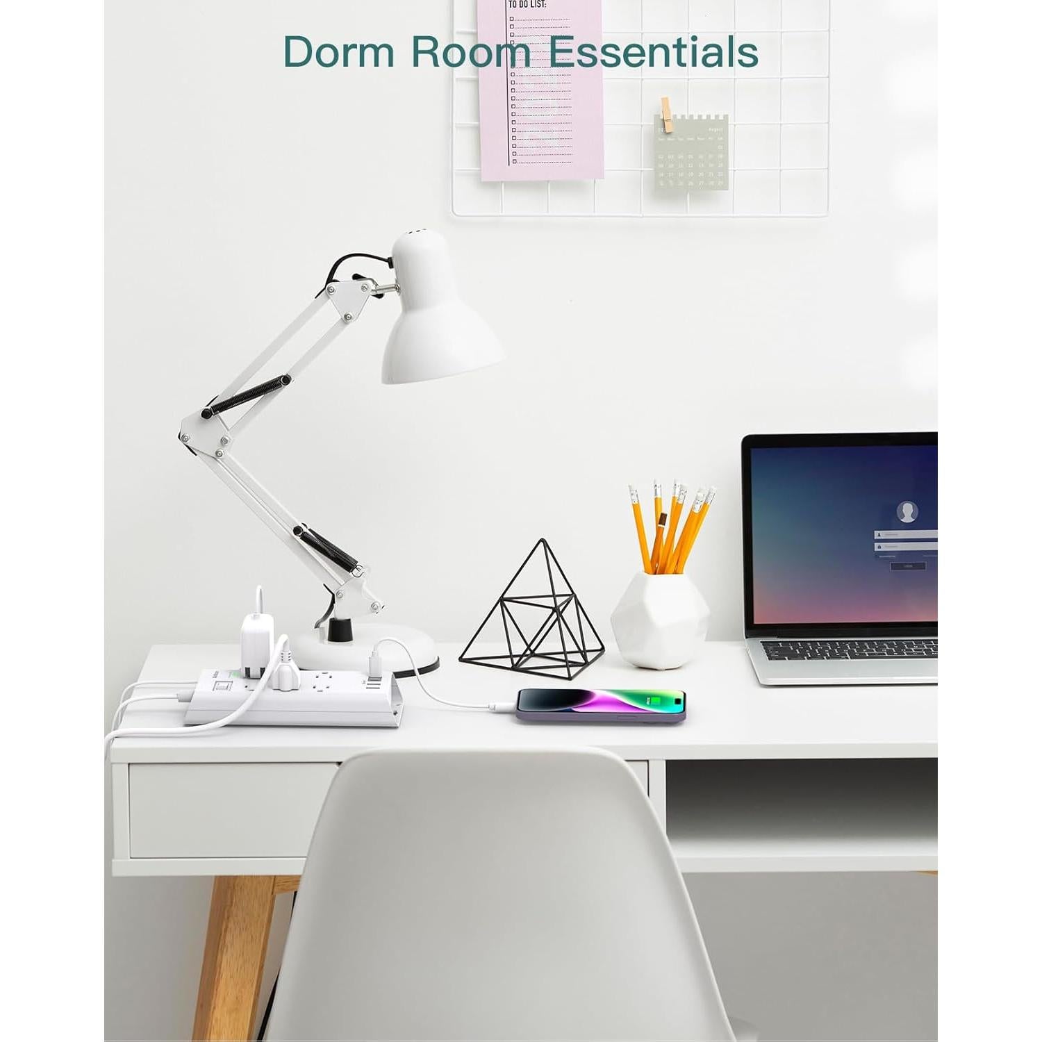 Regleta de Enchufes Addtam 3.05 m con 6 Salidas y 4 USB