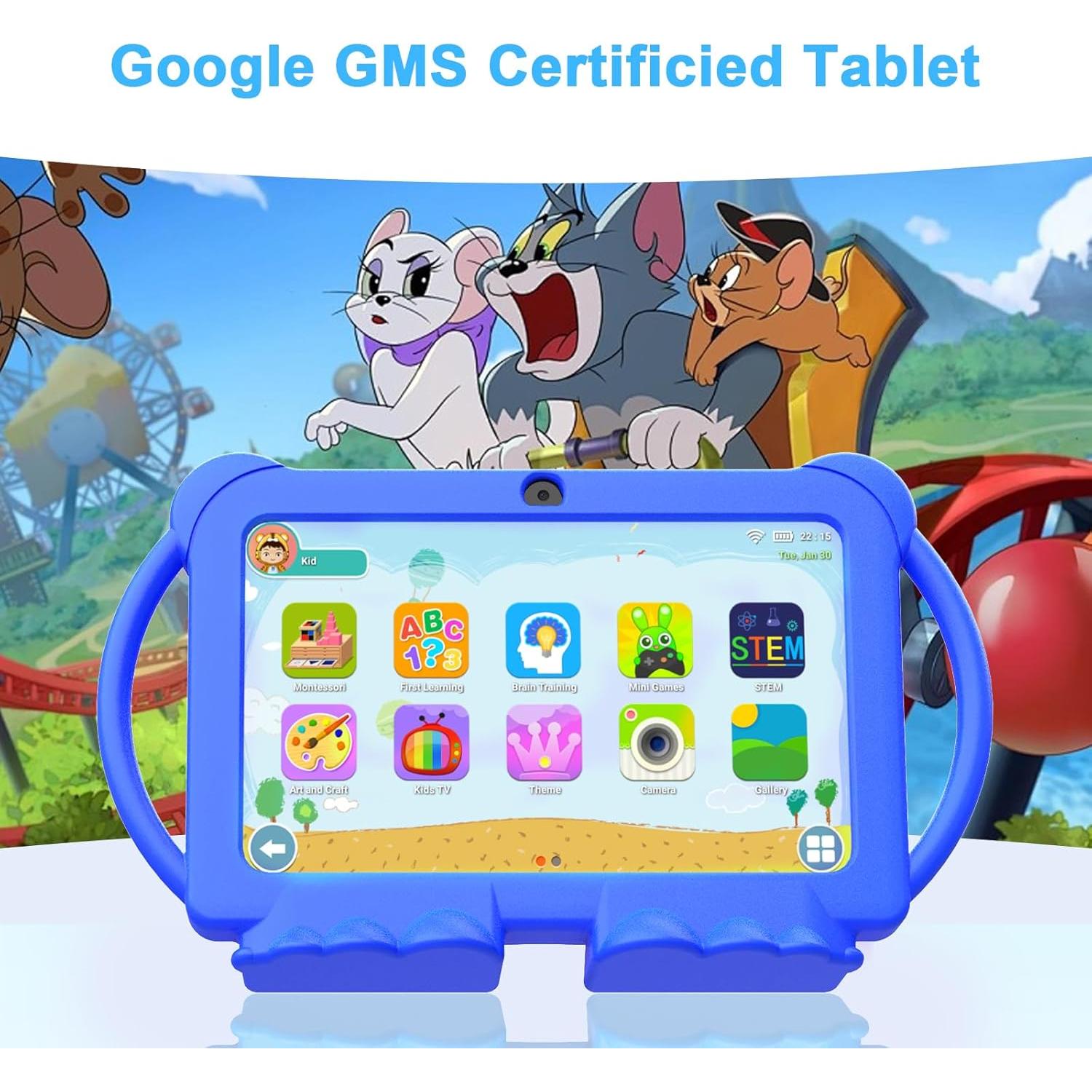 Tableta para Niños HOTTABLET Q8K 7" Android 12 4GB RAM 32GB