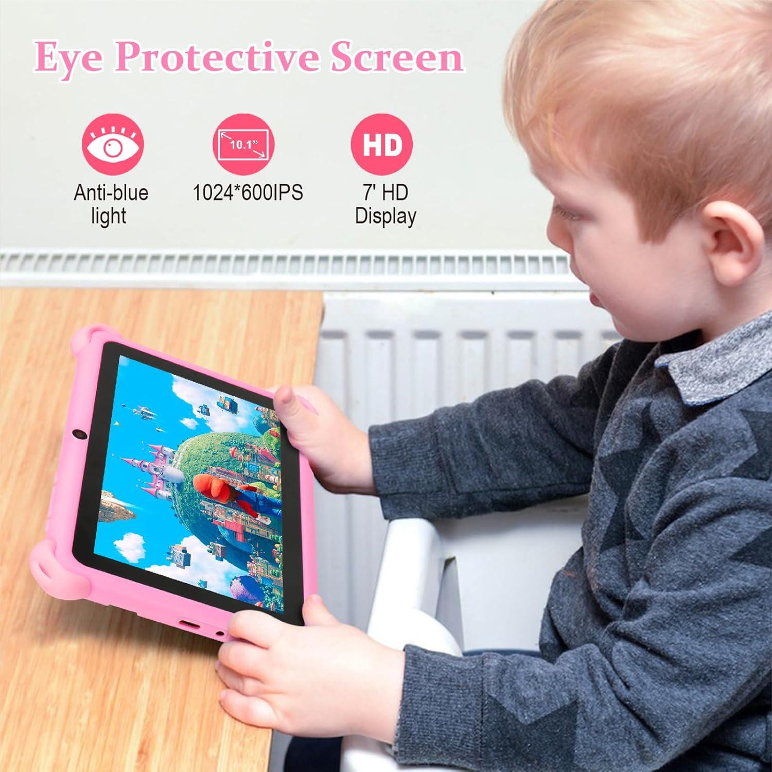 Tableta para Niños Trayoo T9 Rosa 32GB Doble Cámara WiFi
