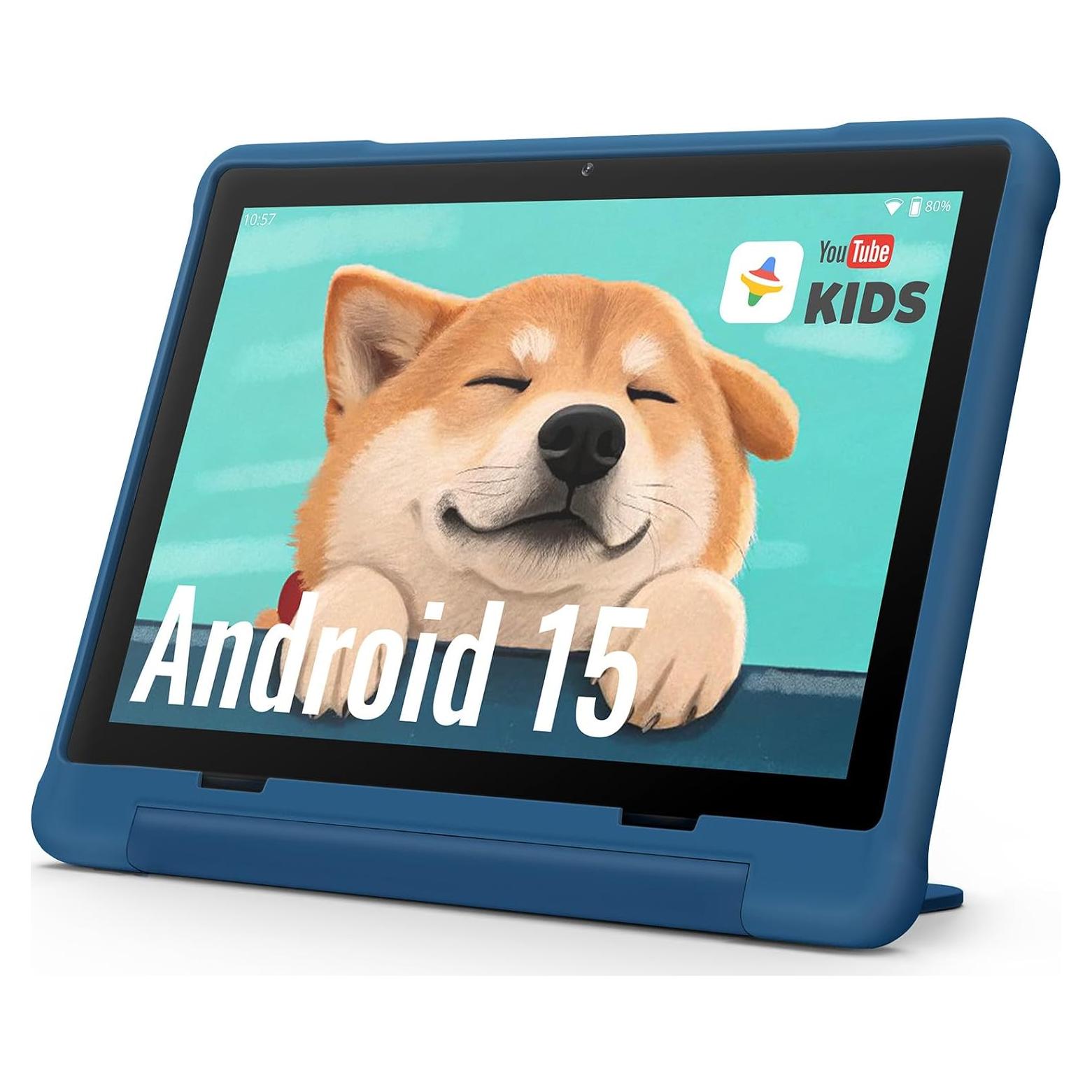 Tableta UEMXDOX para Niños 10.1" Android 15 8GB+64GB Azul