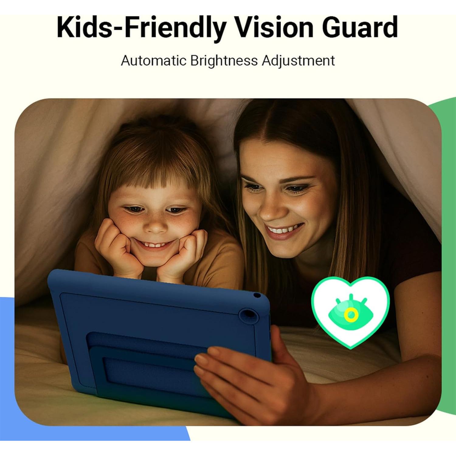 Tableta UEMXDOX para Niños 10.1" Android 15 8GB+64GB Azul