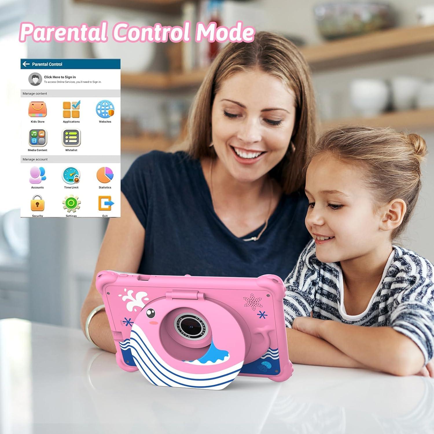 Tableta para Niños 7" Aheadthink AHQ82K Android 12 4GB RAM