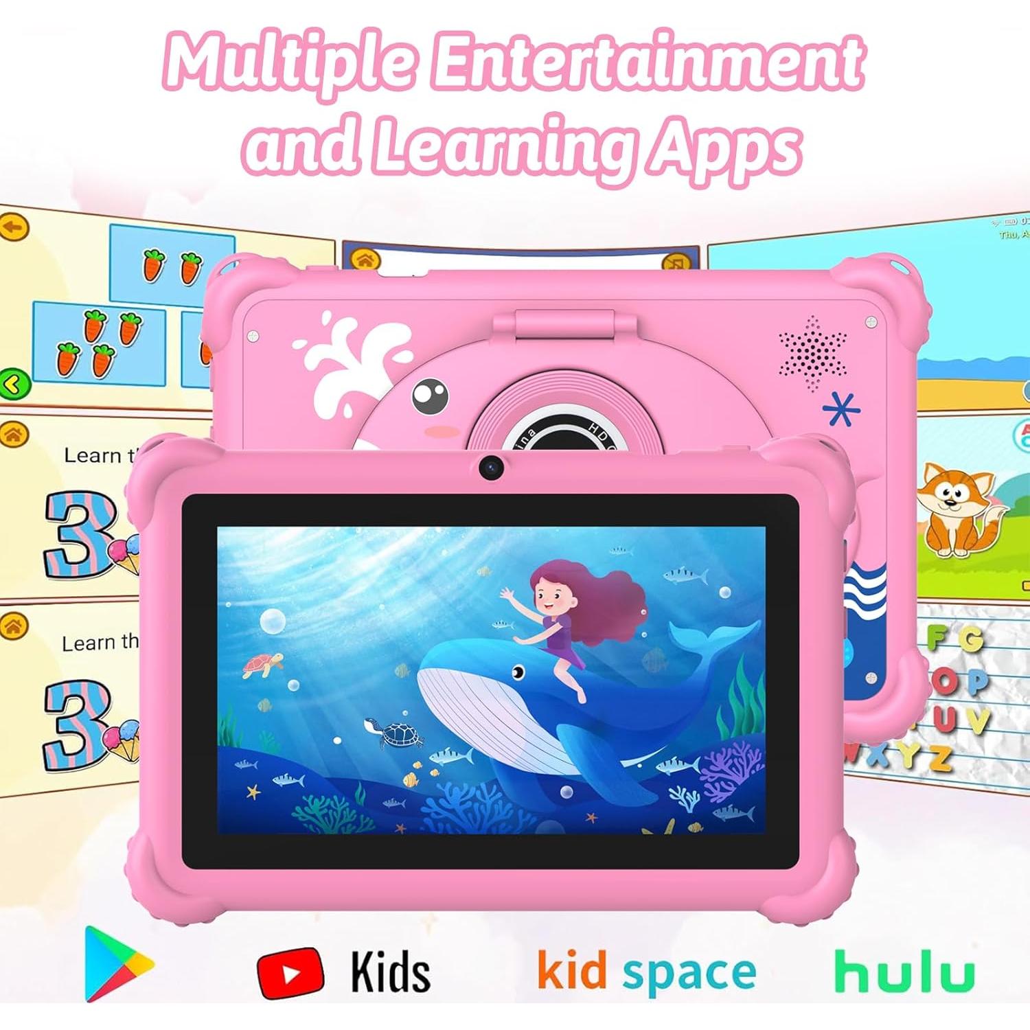 Tableta para Niños 7" Aheadthink AHQ82K Android 12 4GB RAM
