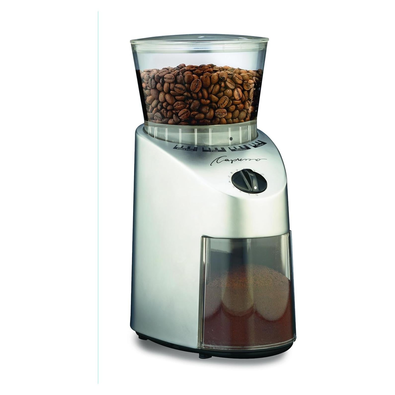Molinillo de Café Burr Conical Capresso 560, Acero Inoxidable, 240g