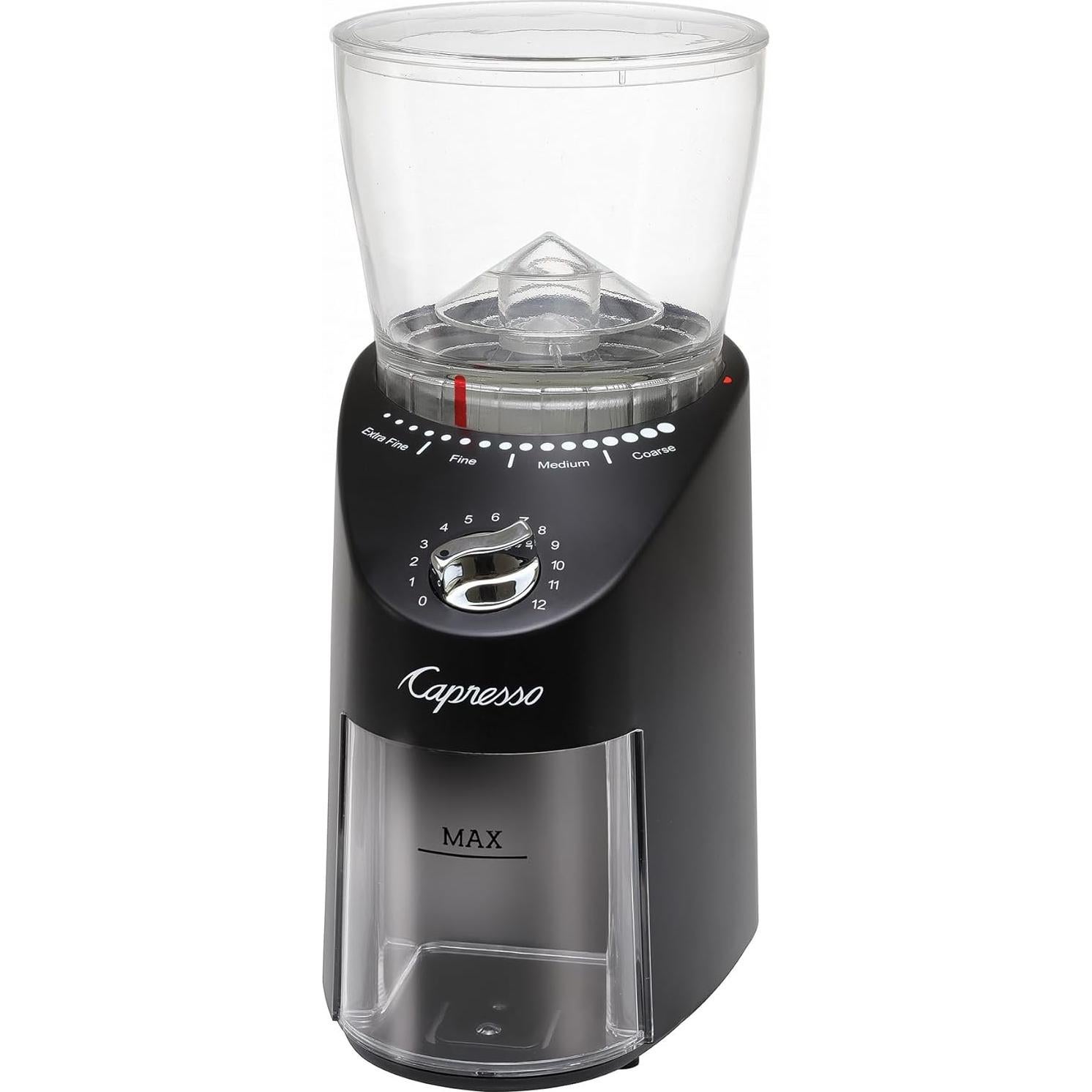 Molinillo de Café Capresso Infinity Plus Automático Negro
