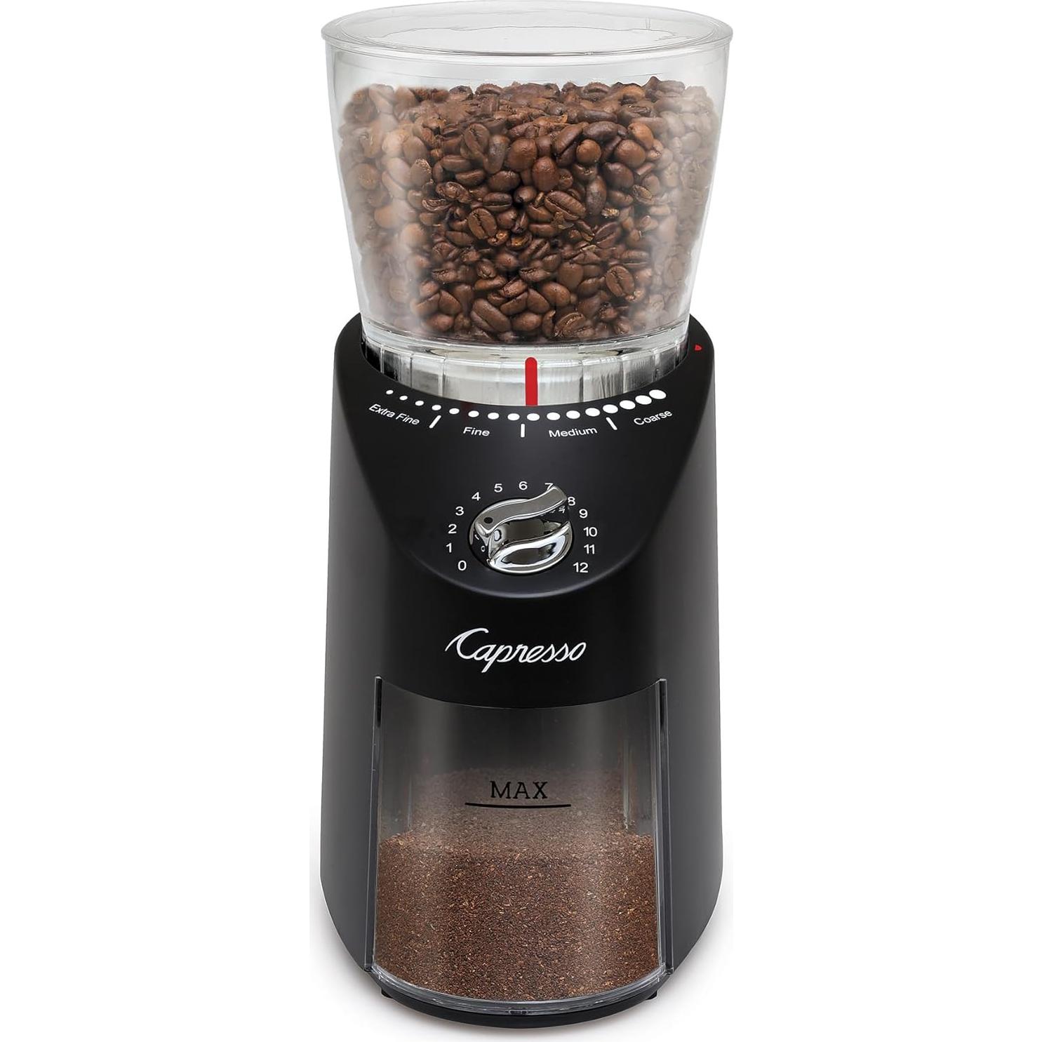 Molinillo de Café Capresso Infinity Plus Automático Negro