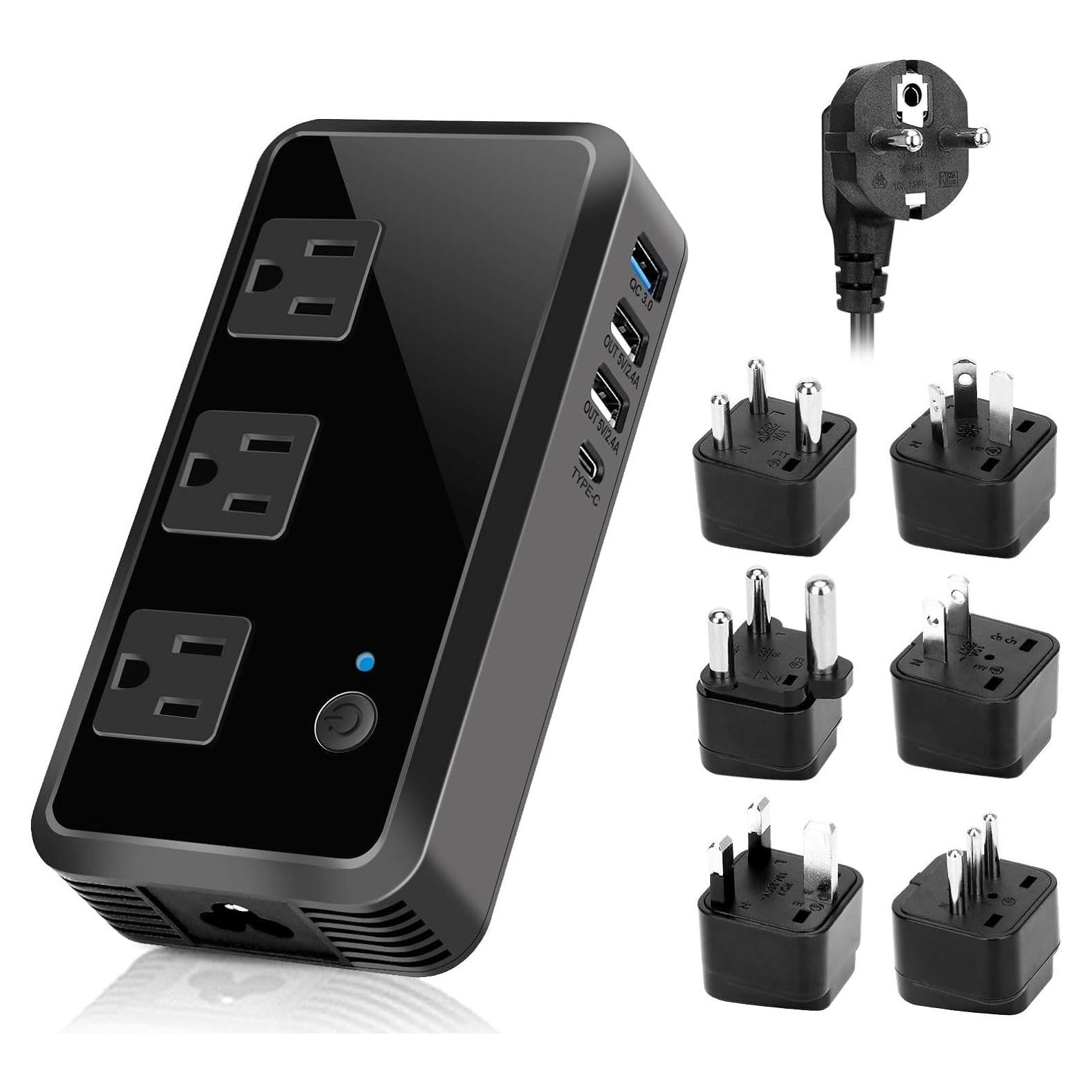 Convertidor de Voltaje 2300W Easton VC002001 con USB