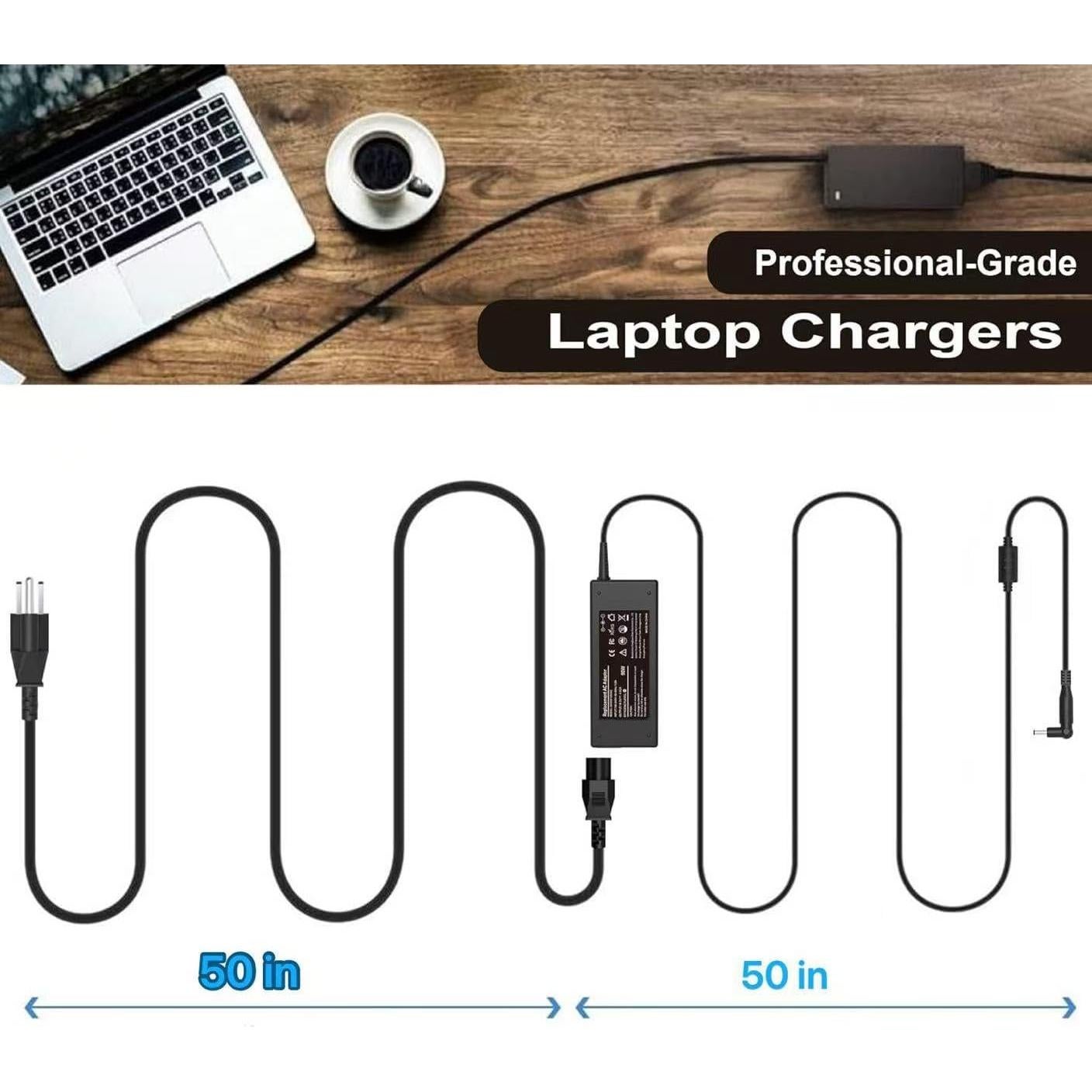 Cargador Universal 90W SZGUDULO para Laptop Negro