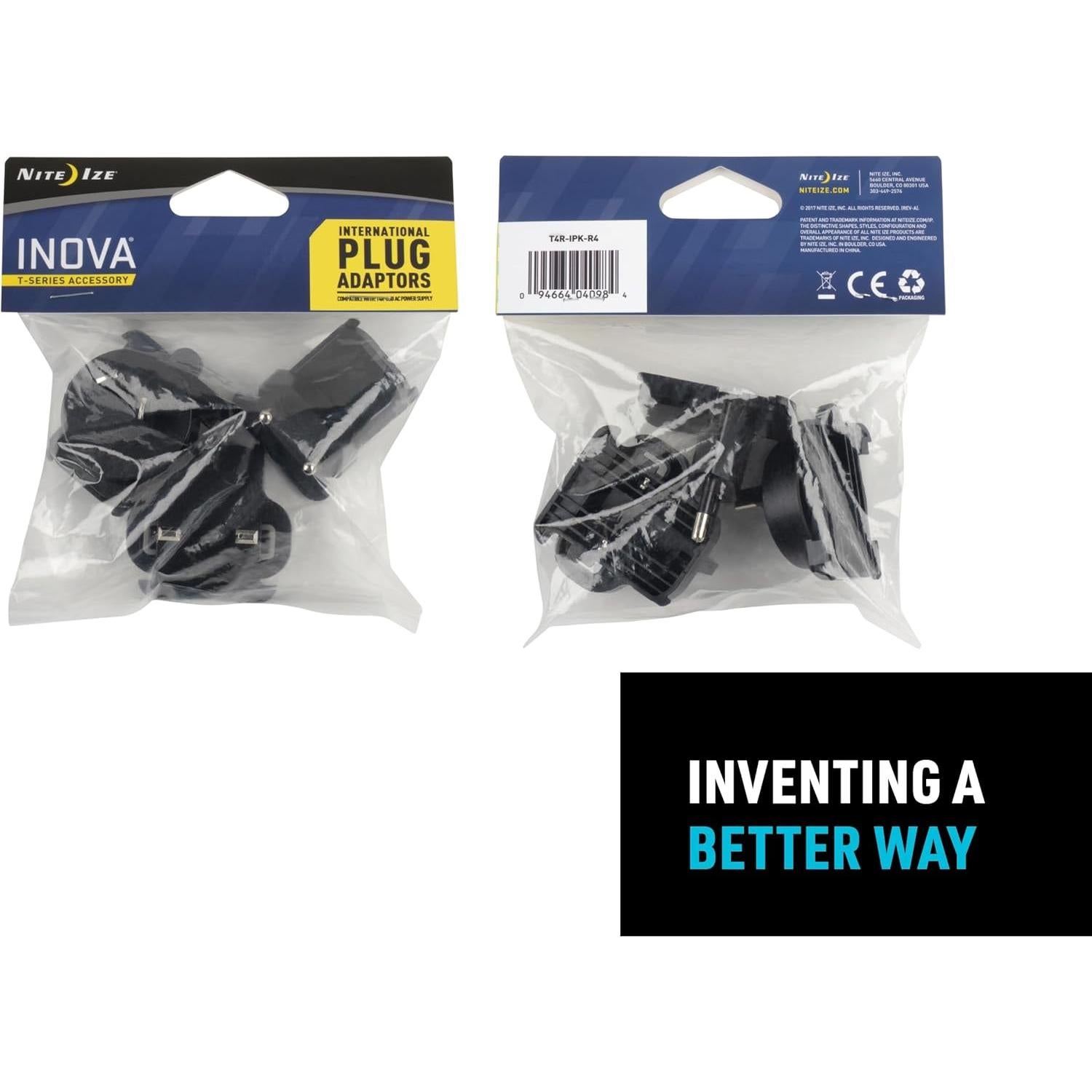 Adaptador Universal Nite Ize T4R-IPK-R4 para Viajes