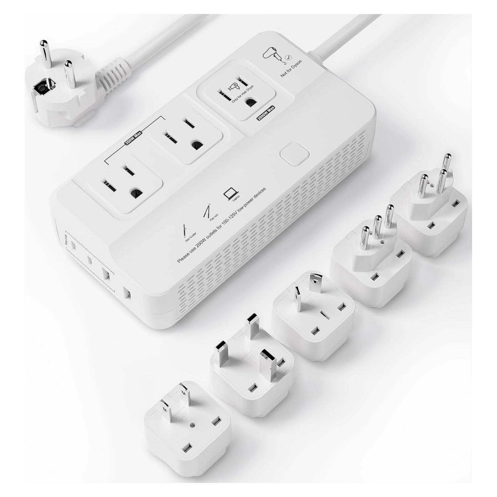 Convertidor de Voltaje 220V a 110V FONURXIZ01 - Adaptador Universal