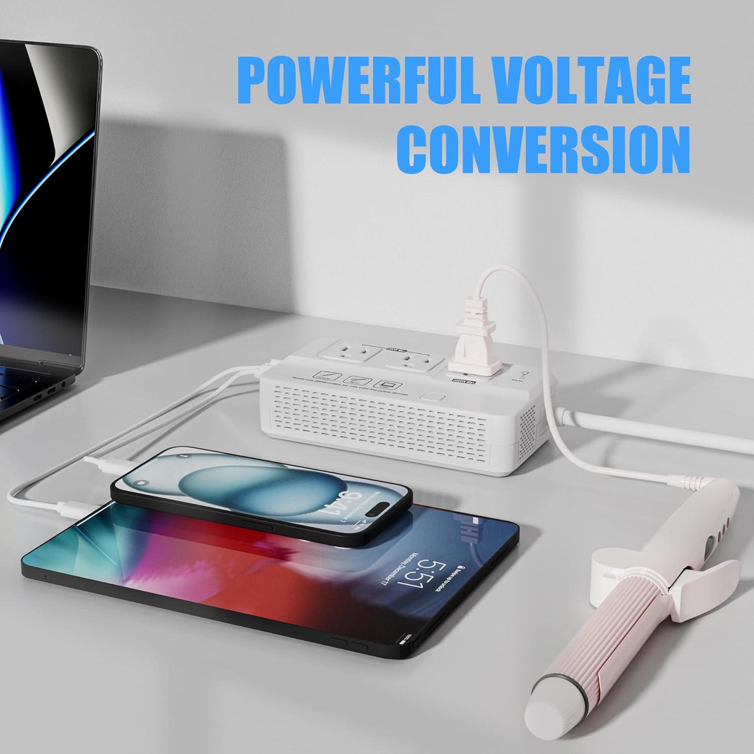 Convertidor de Voltaje 220V a 110V FONURXIZ01 - Adaptador Universal