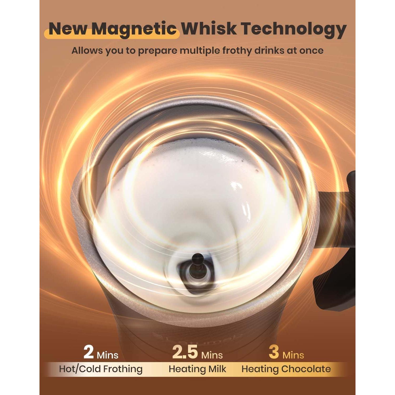 Espumador de Leche Eléctrico Latumab MF02 350ml 4 en 1