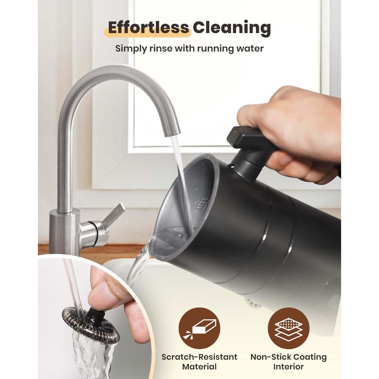 Espumador de Leche Eléctrico Latumab MF02 350ml 4 en 1