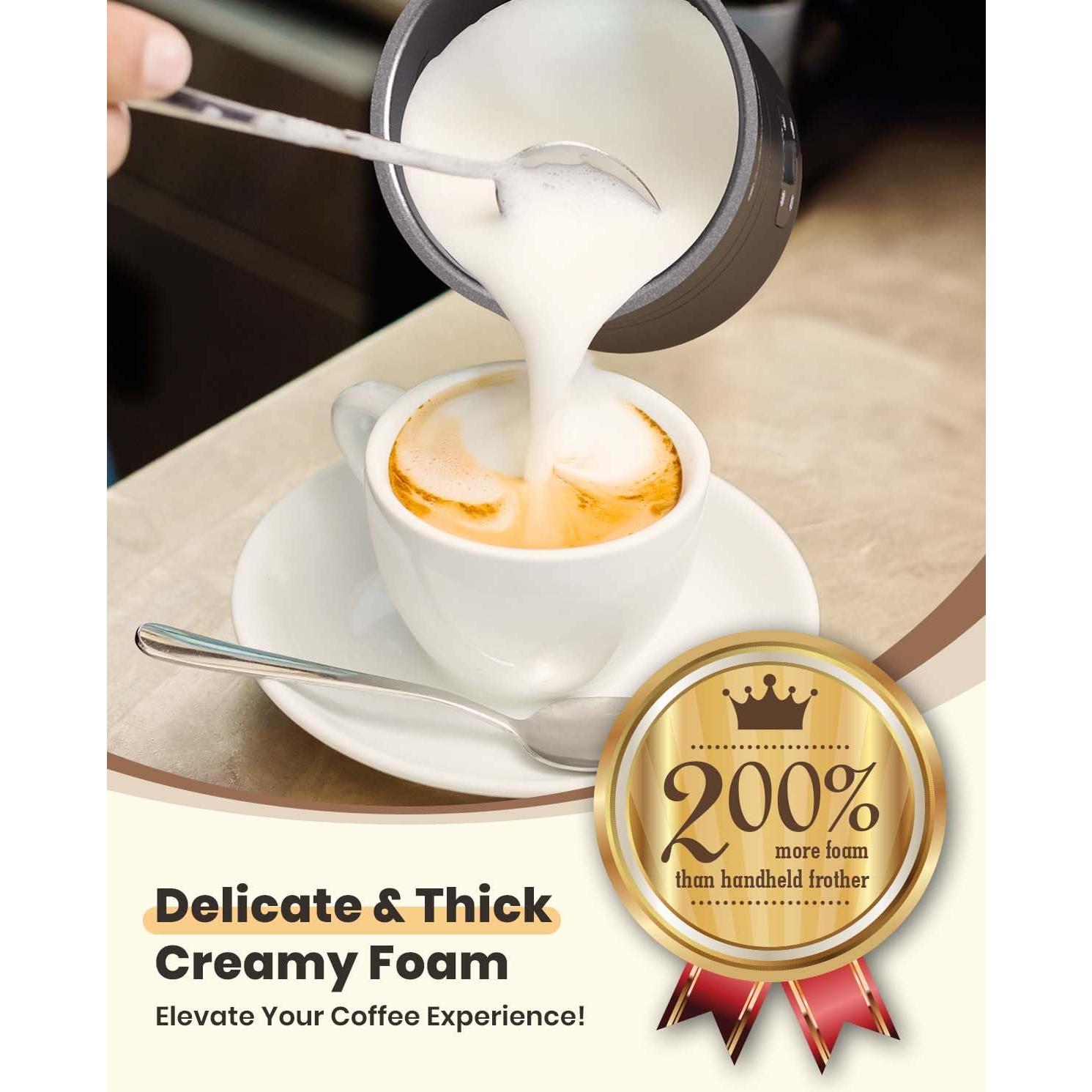 Espumador de Leche Eléctrico Latumab MF02 350ml 4 en 1