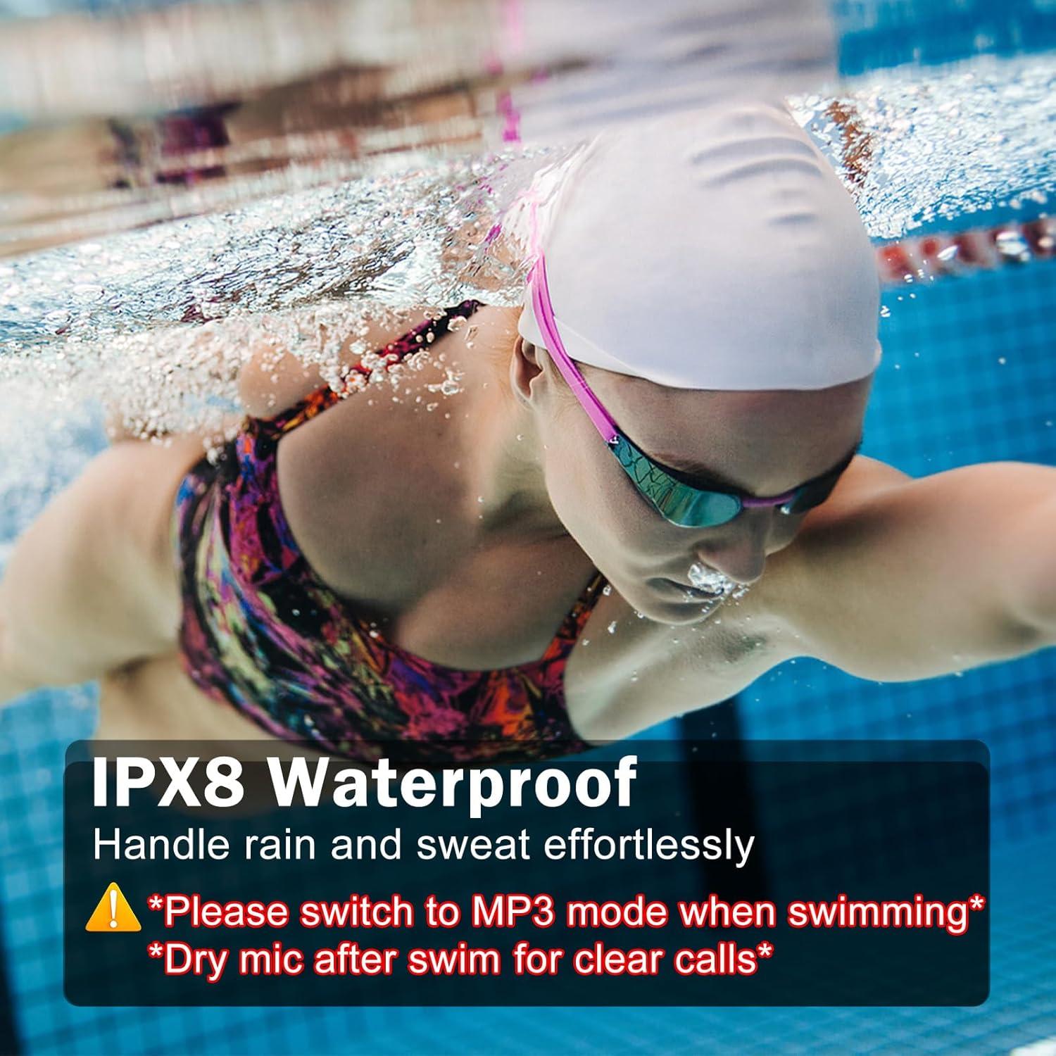 Auriculares de Conducción Ósea MARLALL S800 IP68 para Natación