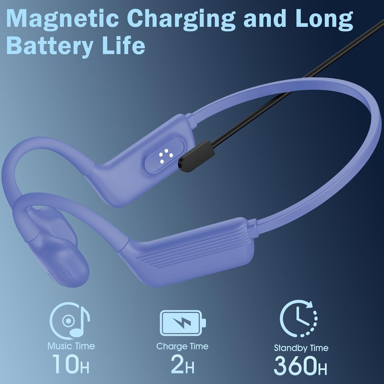 Auriculares de Conducción Ósea MARLALL S800 IP68 para Natación