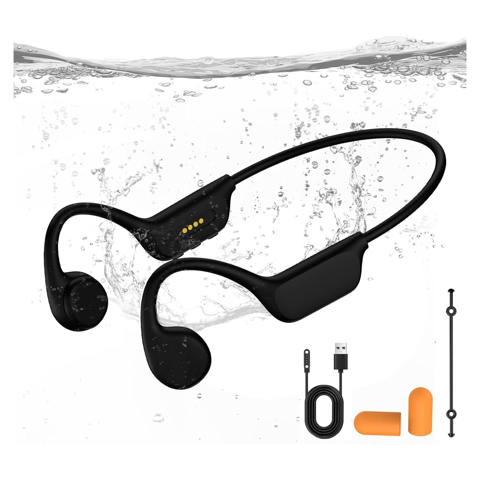 Auriculares de Conducción Ósea KOPIDOE X7 MP3 32GB Impermeables