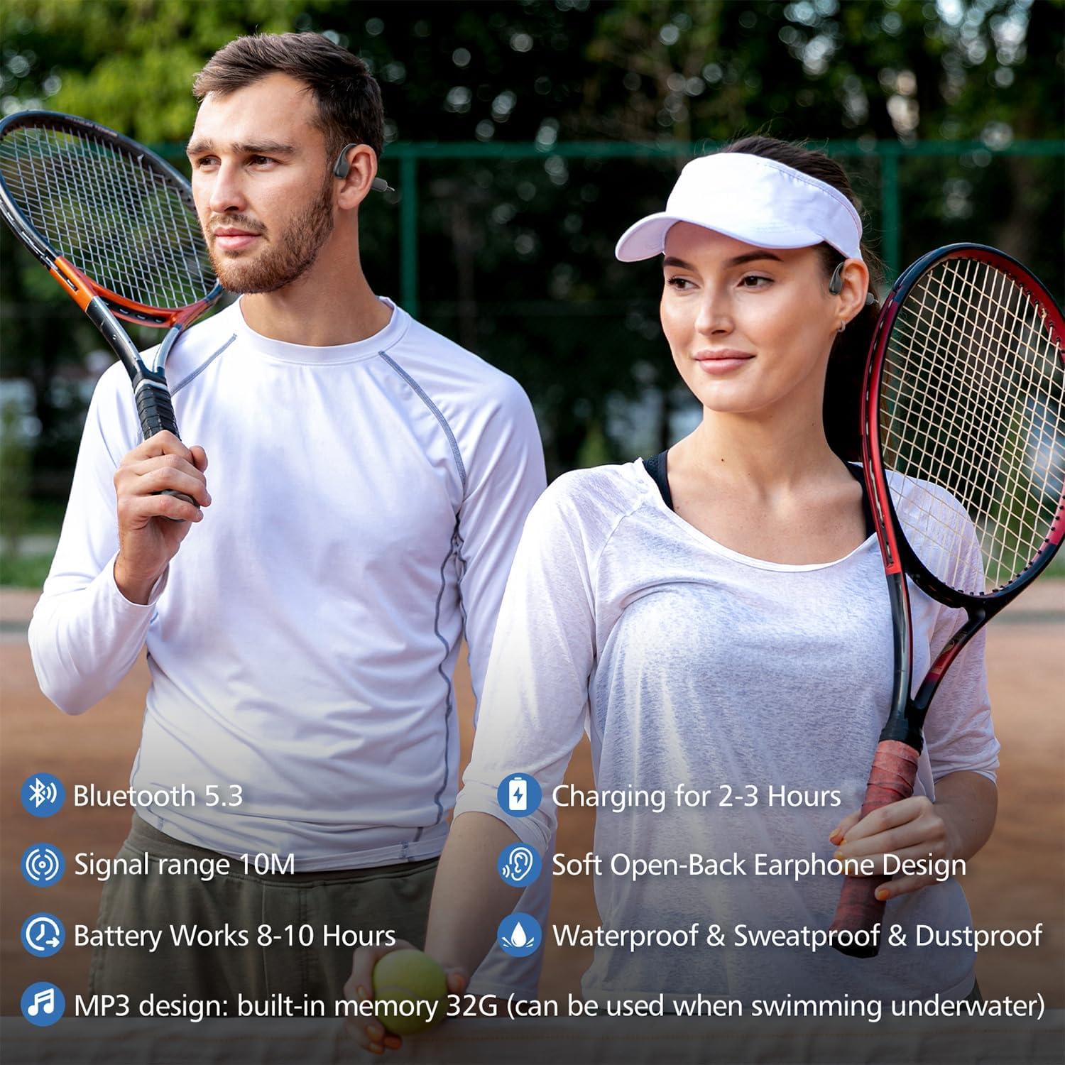 Auriculares inalámbricos CLEANJOY SJ2 IPX8 32GB para nadar