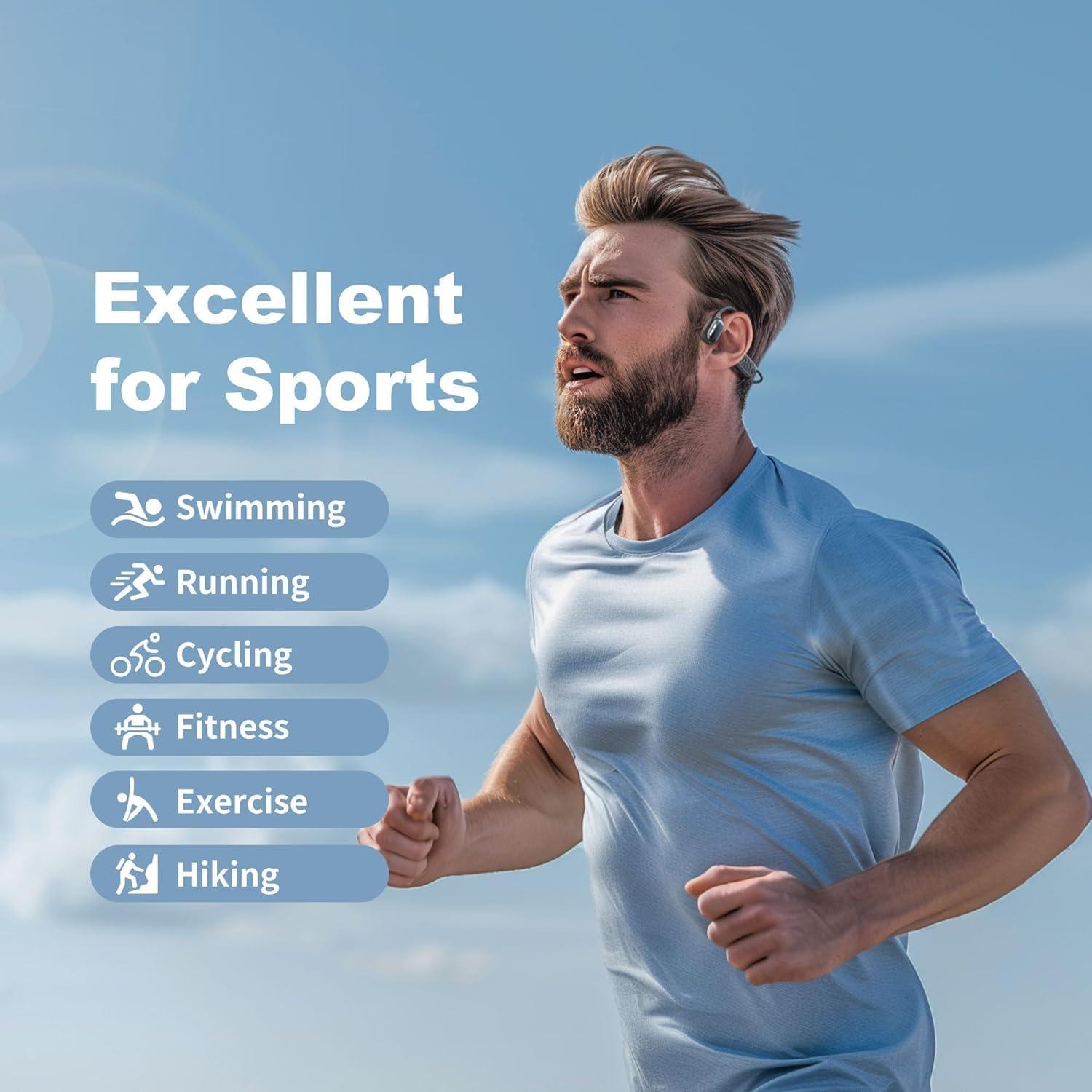 Auriculares para Nadar Flymory F1 Bluetooth 32GB IPX8