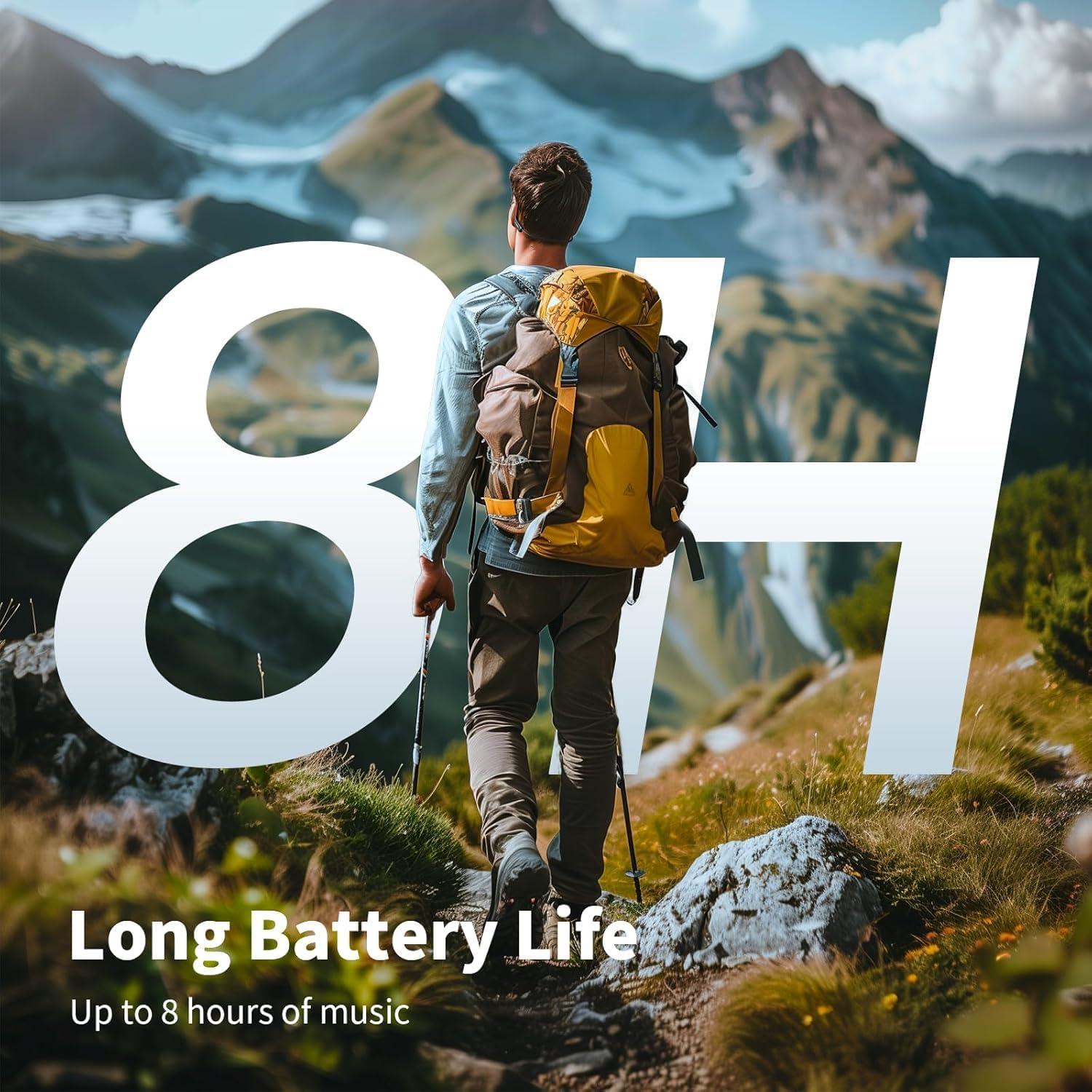 Auriculares de Conducción Ósea Hifireelf i18pro Bluetooth 5.4 15h