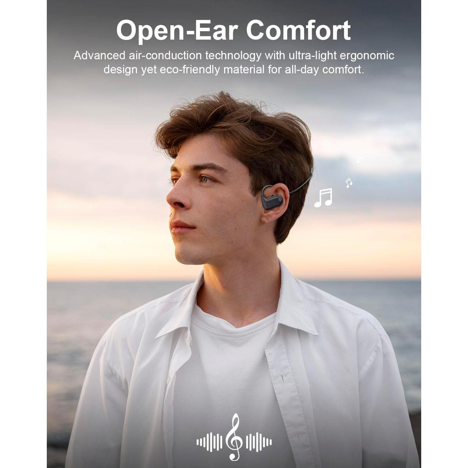 Auriculares Inalámbricos WamGra T18 Open Ear Bluetooth 5.3 IPX5